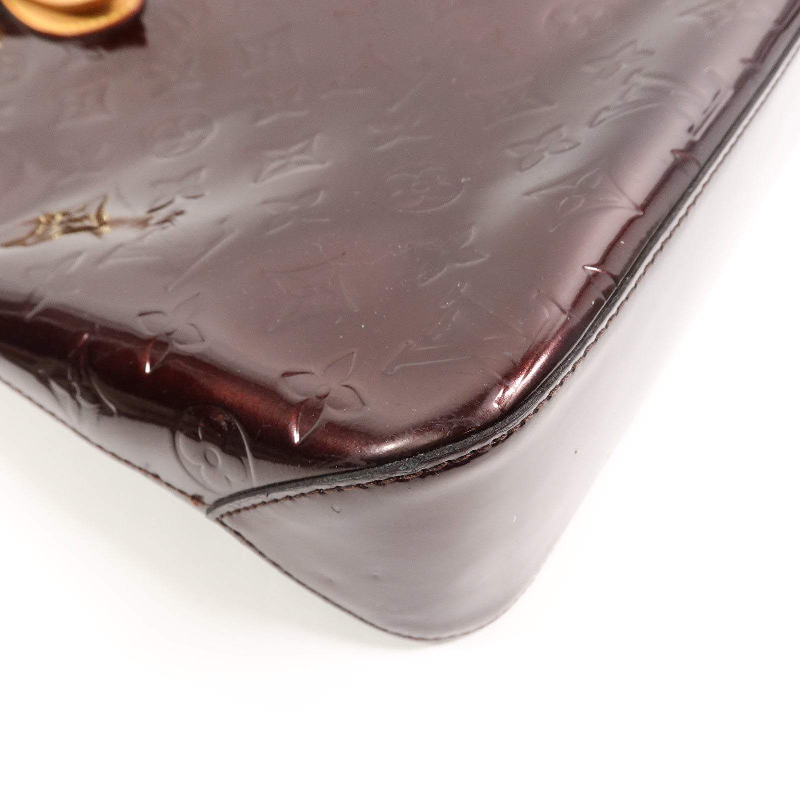 LOUIS VUITTON Monogram Vernis Brentwood手挽袋