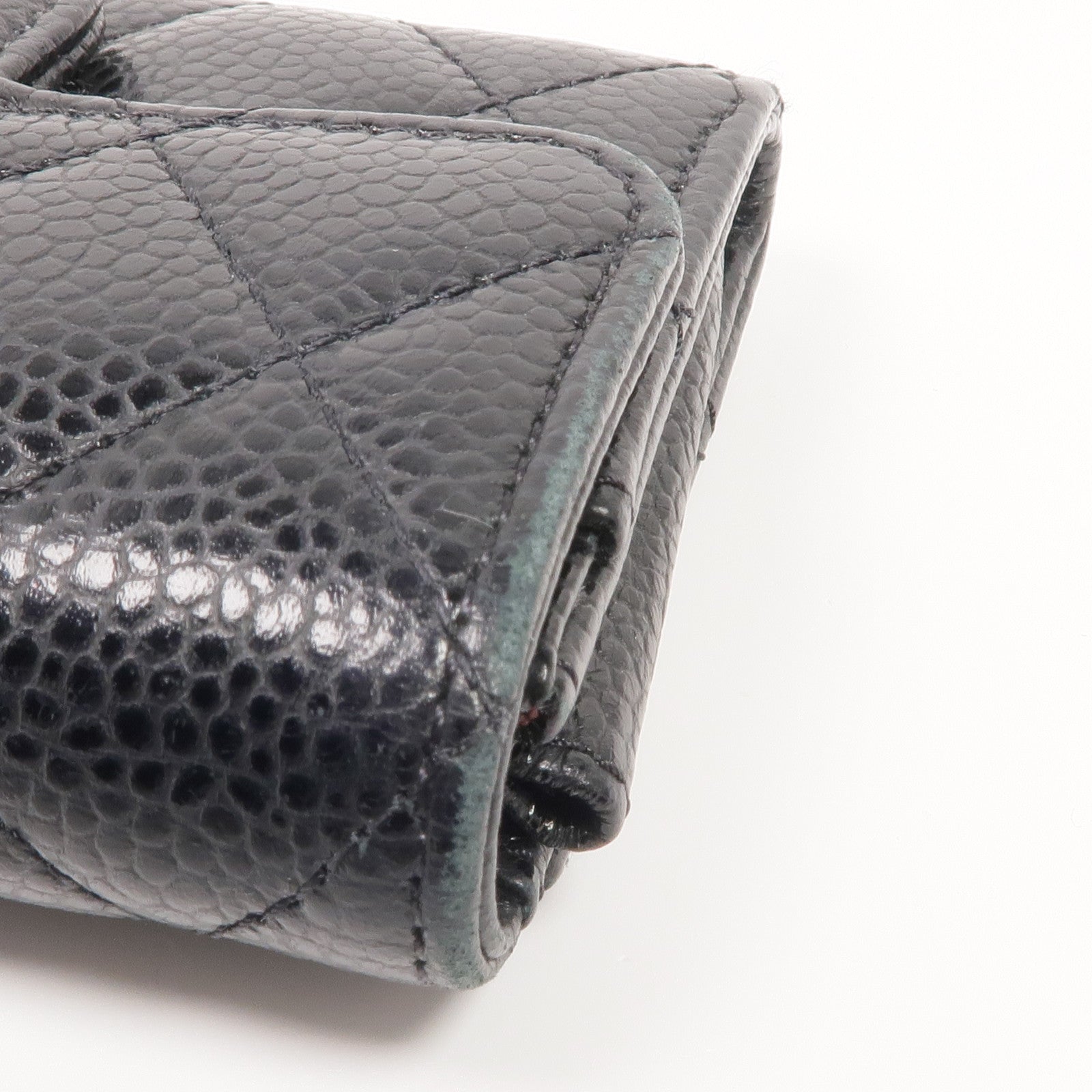 CHANEL 牛皮皮革Card Case金扣卡片套