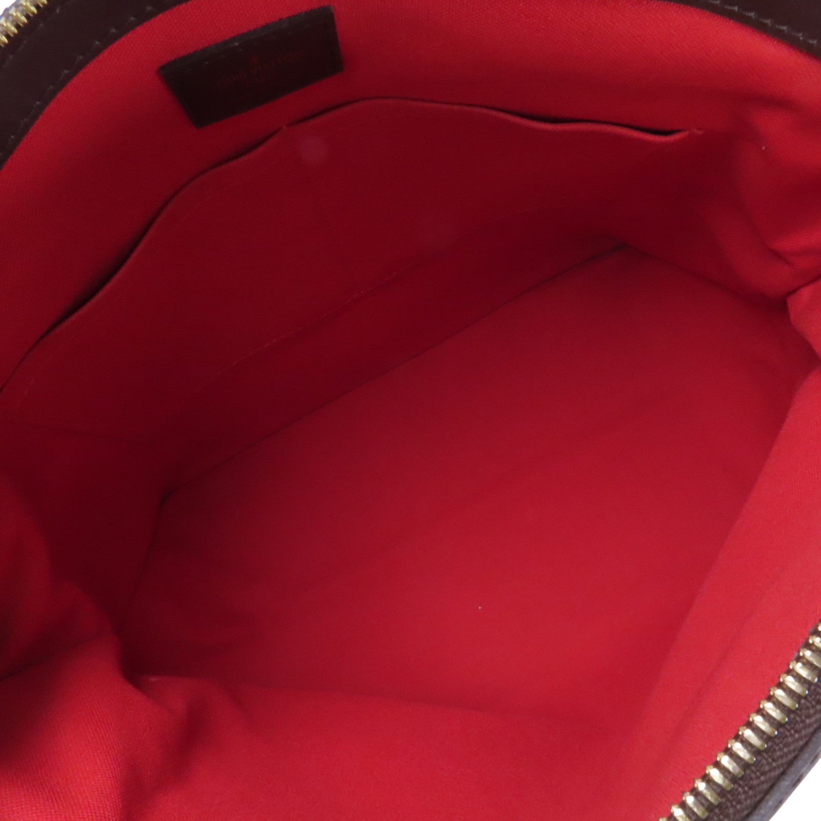 LOUIS VUITTON Damier Ebene Verona PM金扣肩背袋