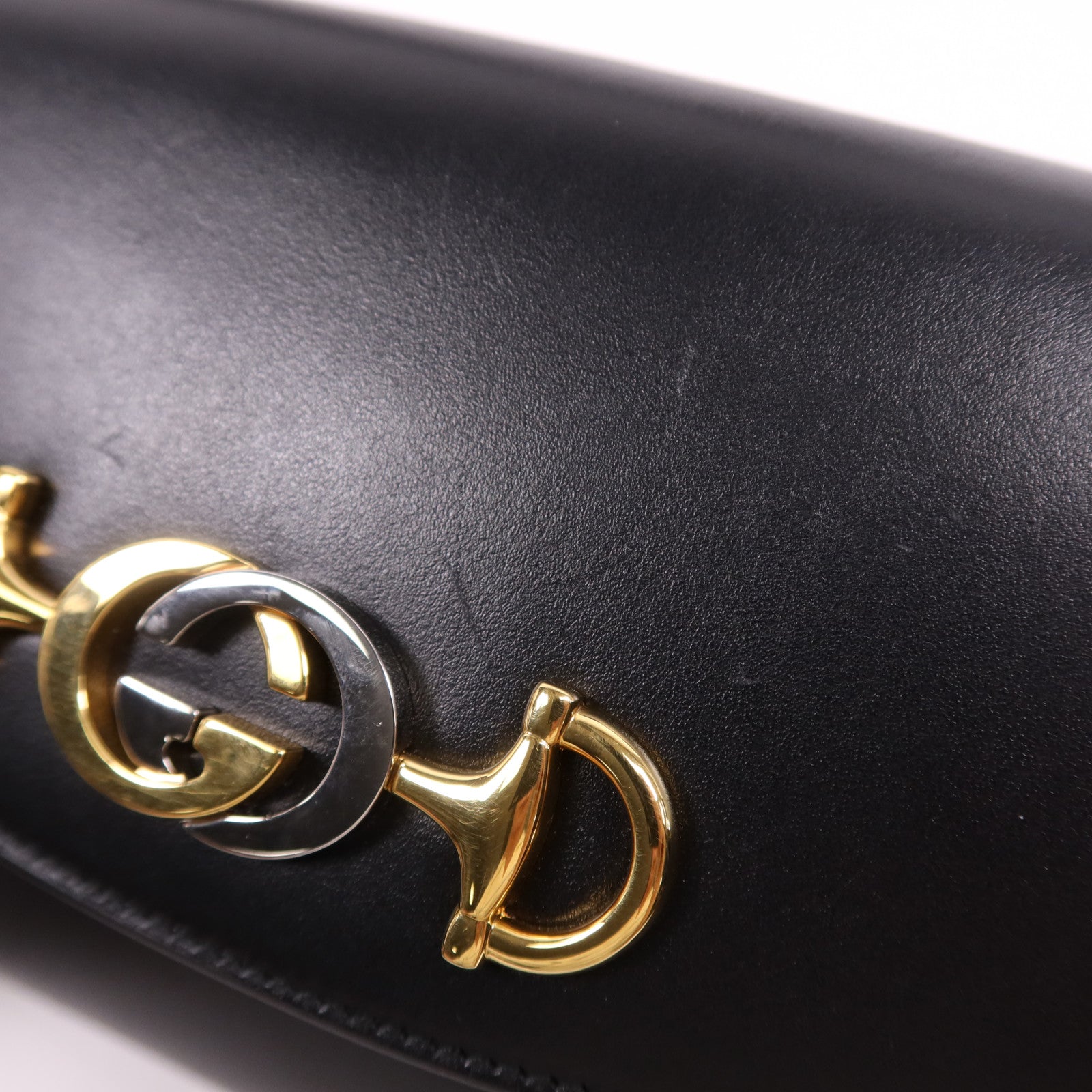 GUCCI 牛皮皮革Chain Shoulder Bag鏈帶肩背袋