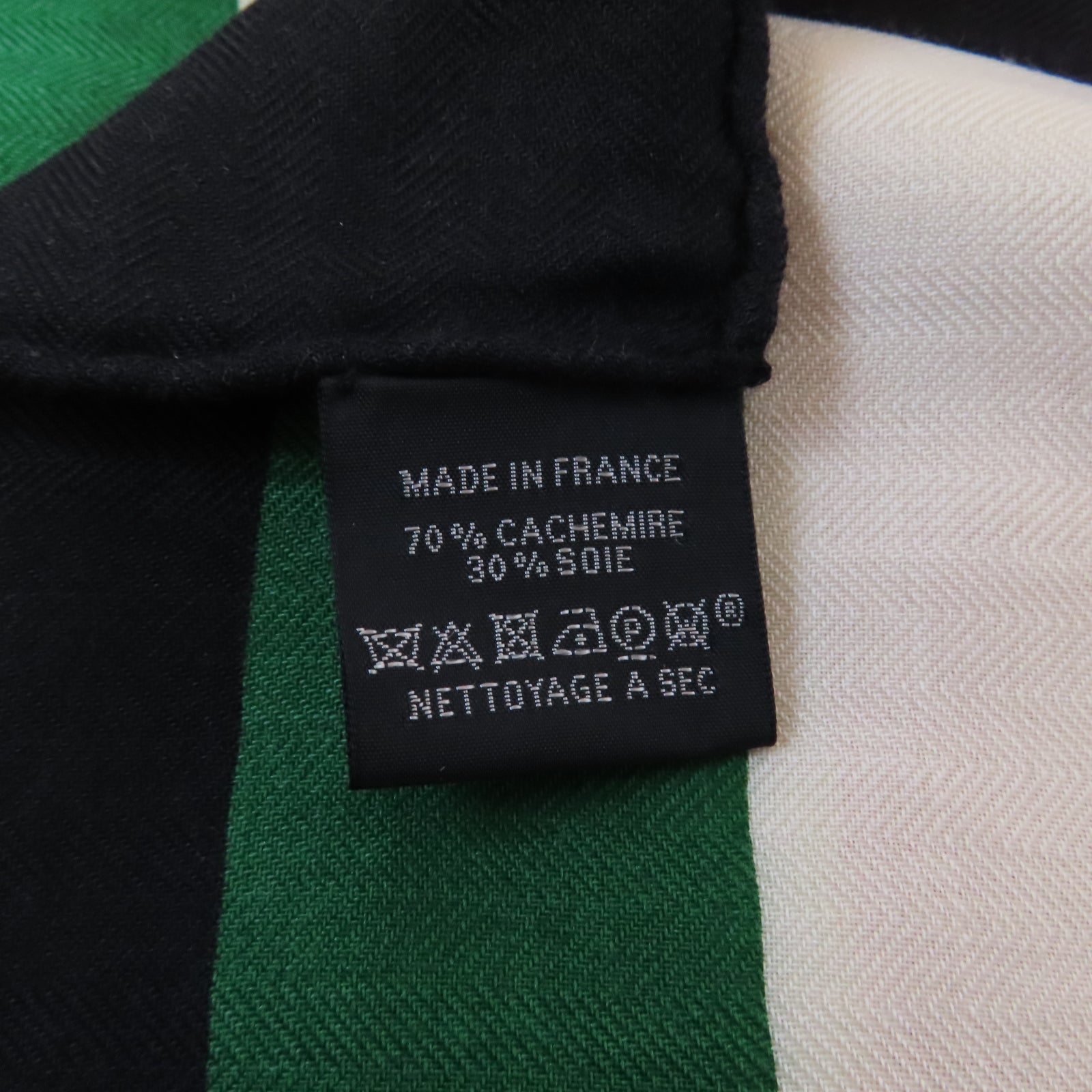 HERMES 羊絨/絲質Cashmere Muffler 140X140圍巾橙色