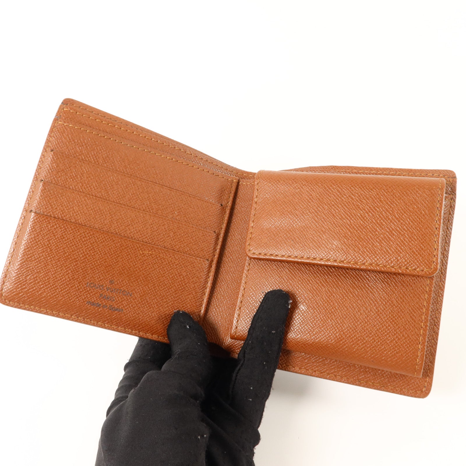 LOUIS VUITTON Monogram Marco Wallet金扣錢包