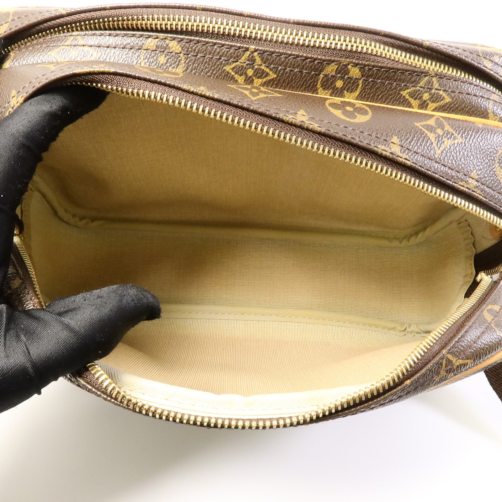 LOUIS VUITTON Monogram Reporter PM肩背袋