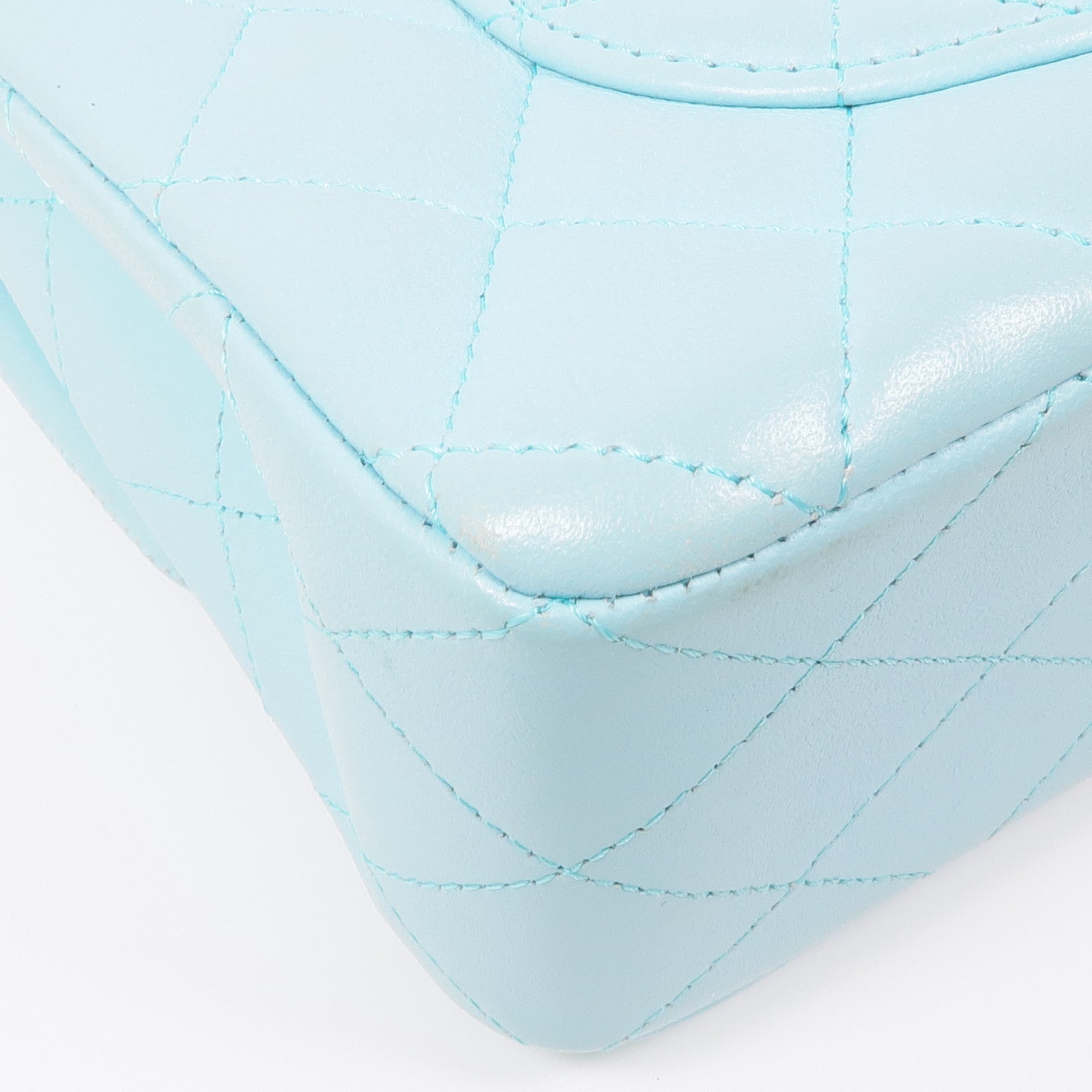 CHANEL 羊皮皮革Classic 23銀扣鏈帶肩背袋