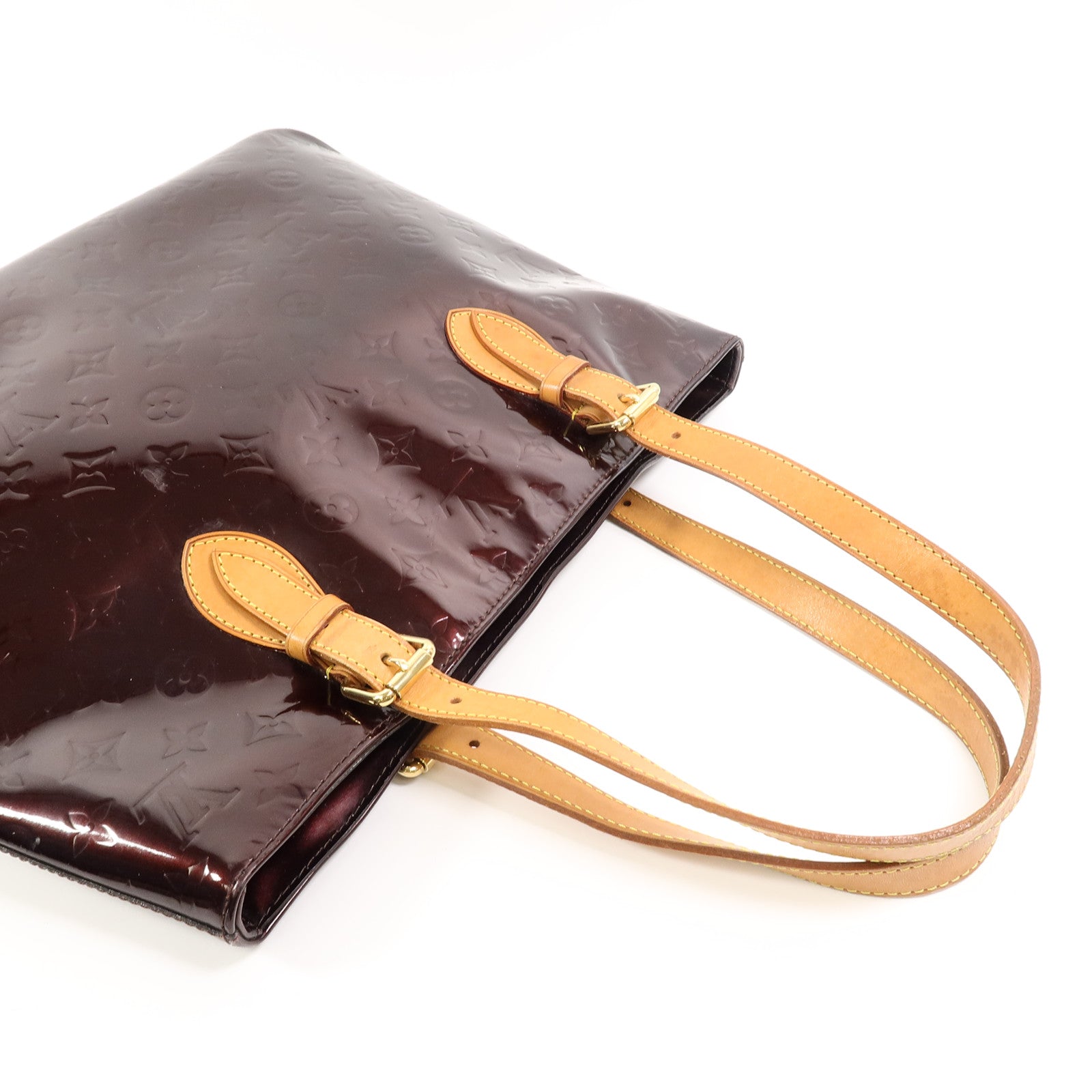 LOUIS VUITTON Monogram Vernis Brentwood手挽袋