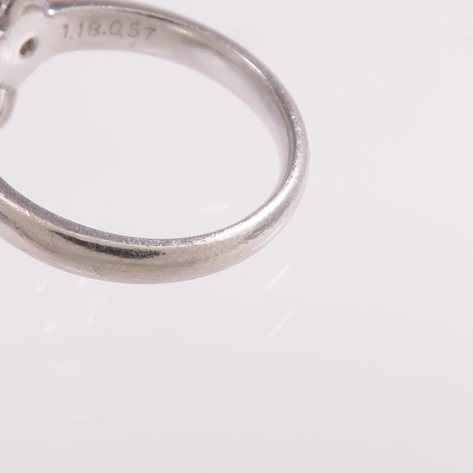 JEWELRY 【激減優惠】PT900鉑金Diamond Ring鑽石戒指US#8.5