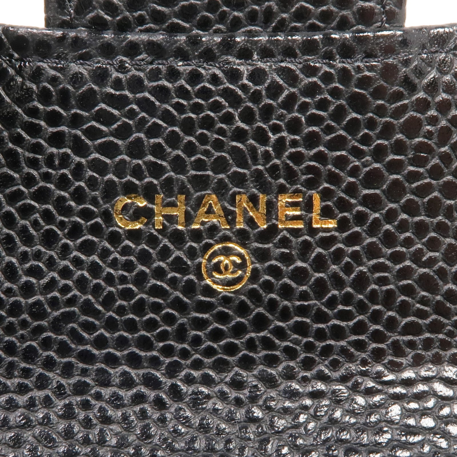 CHANEL 牛皮皮革Card Case金扣卡片套