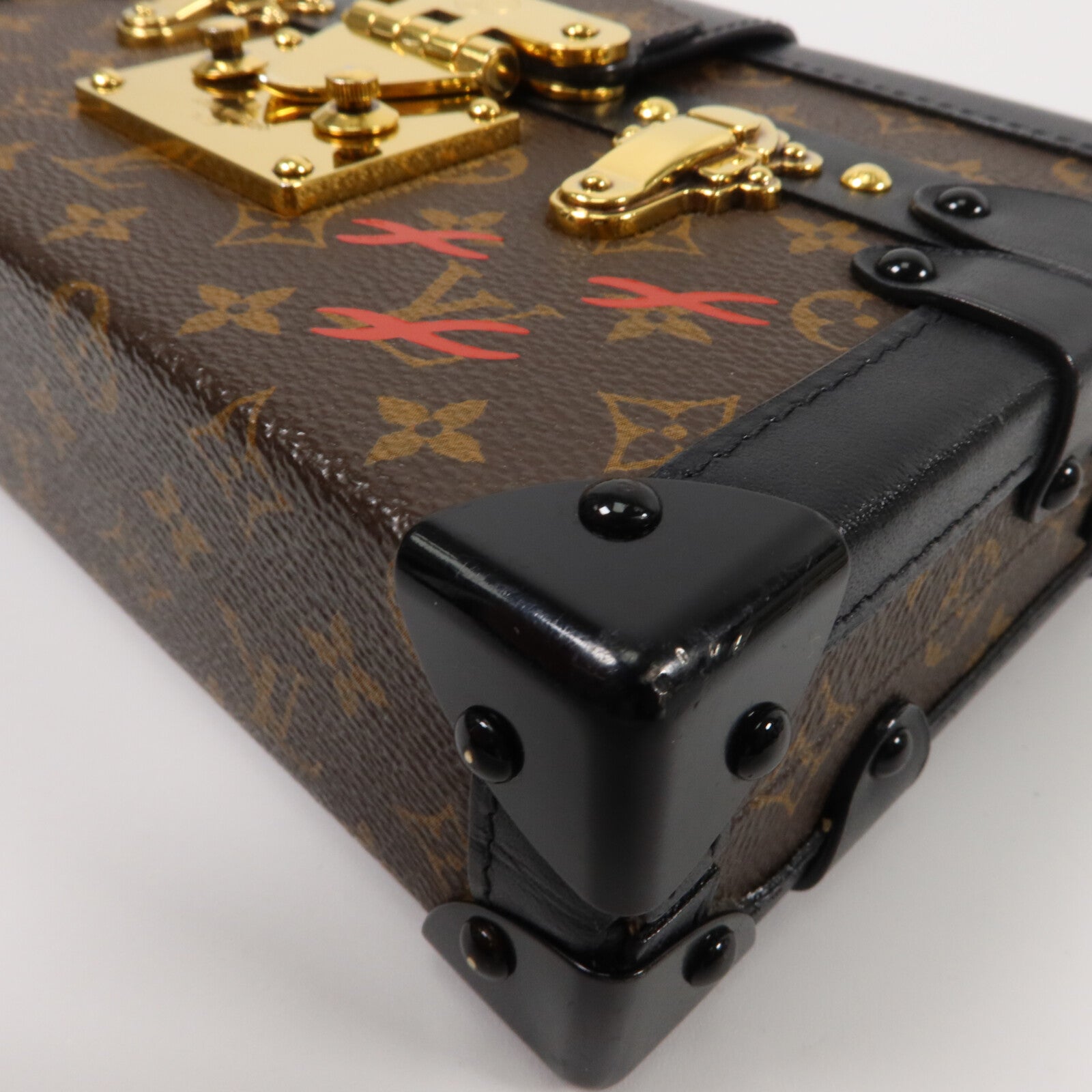 LOUIS VUITTON Monogram Petite Malle肩背袋