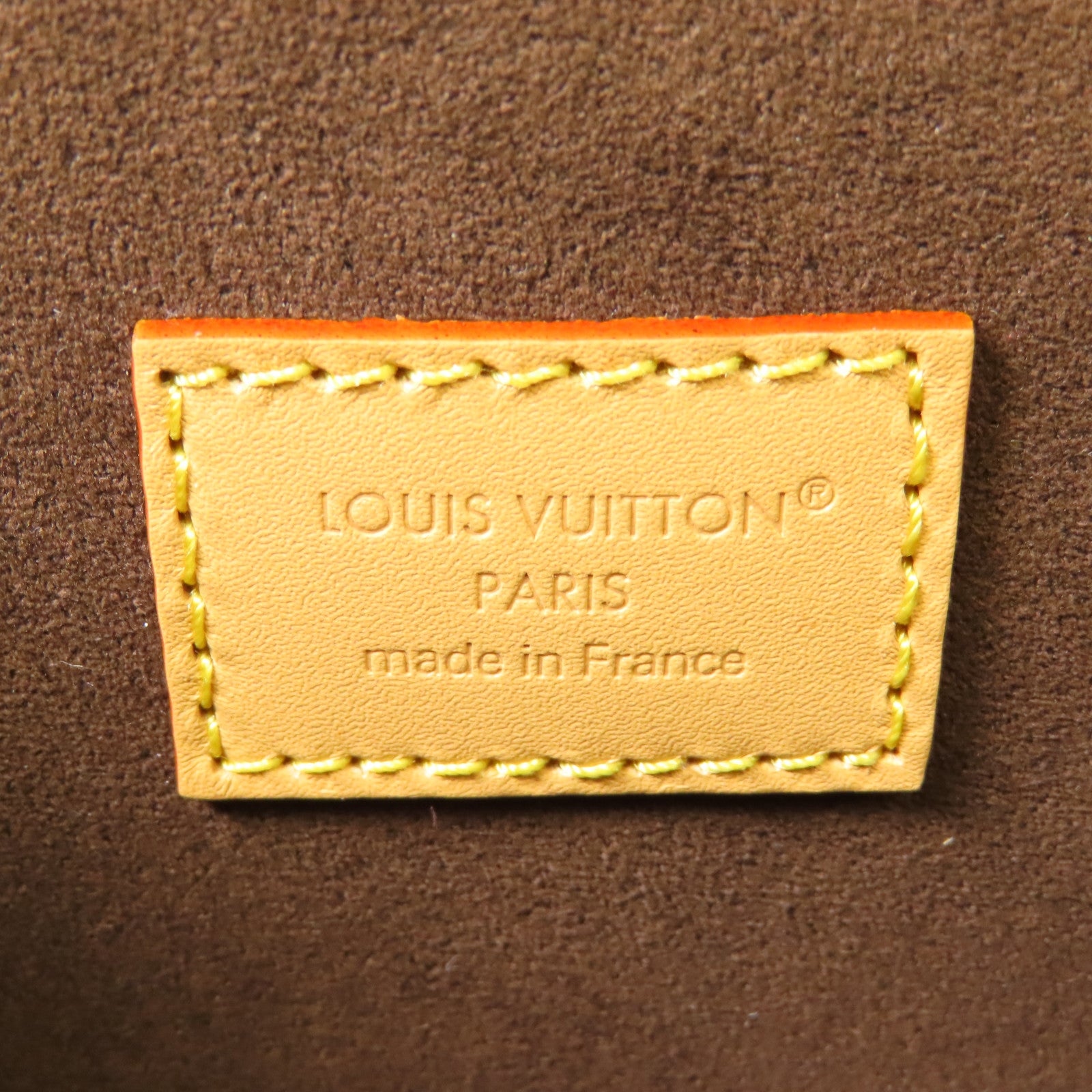LOUIS VUITTON Monogram Pochette Camille金扣手挽肩背兩用袋