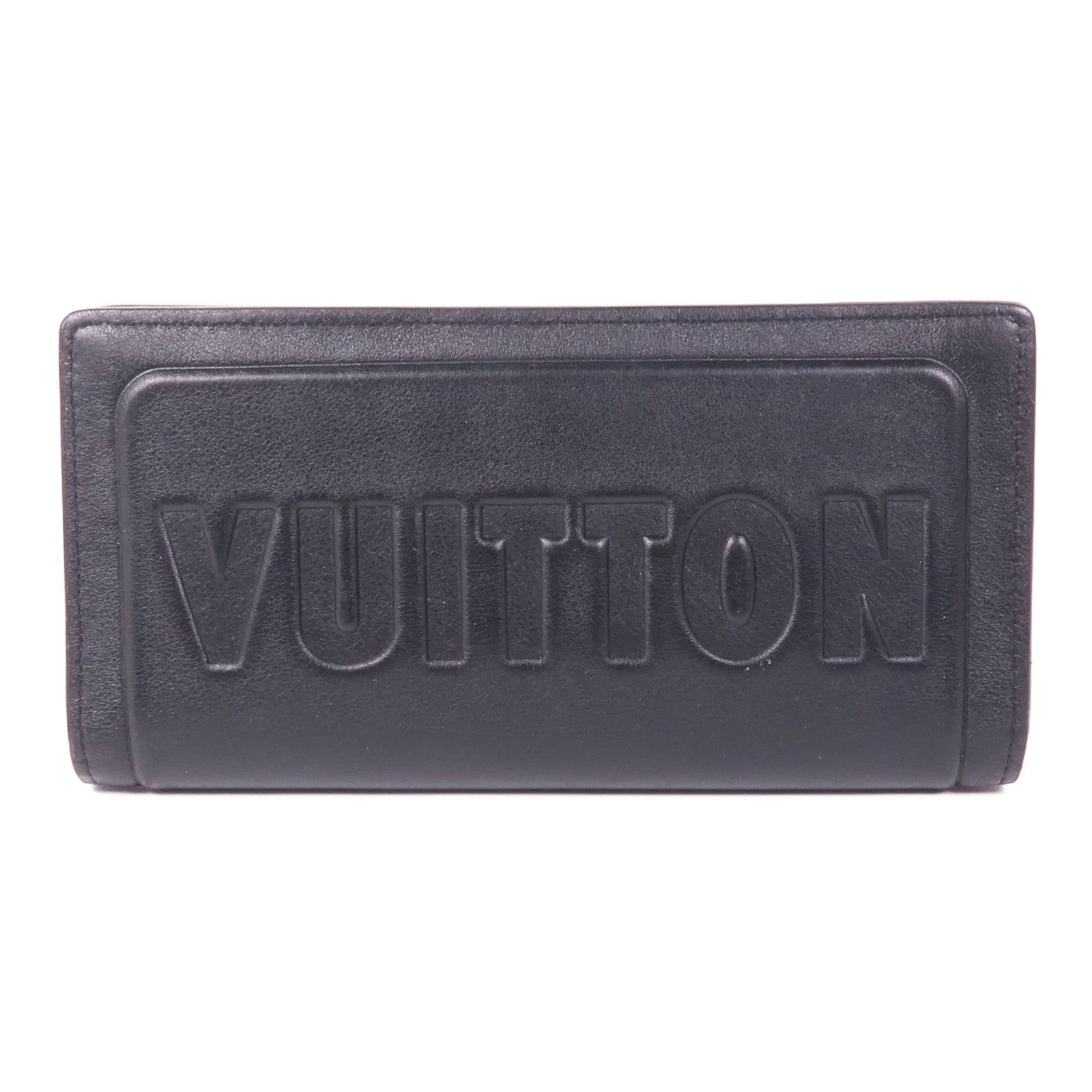 LOUIS VUITTON 牛皮皮革Portefeuille Brazza長錢包