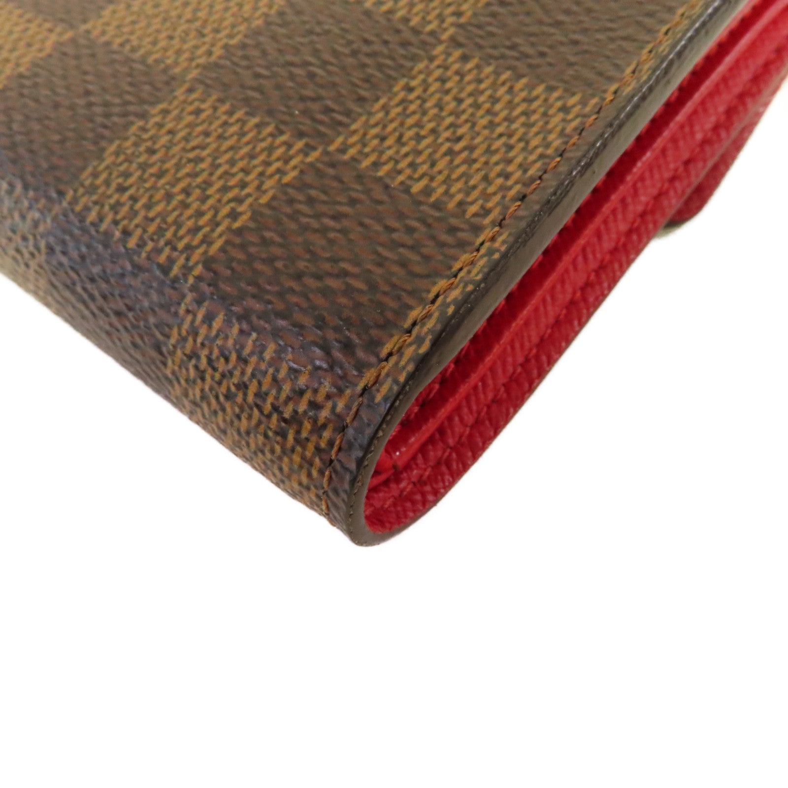 LOUIS VUITTON 【激減優惠】Damier Koala Wallet金扣短錢包啡色