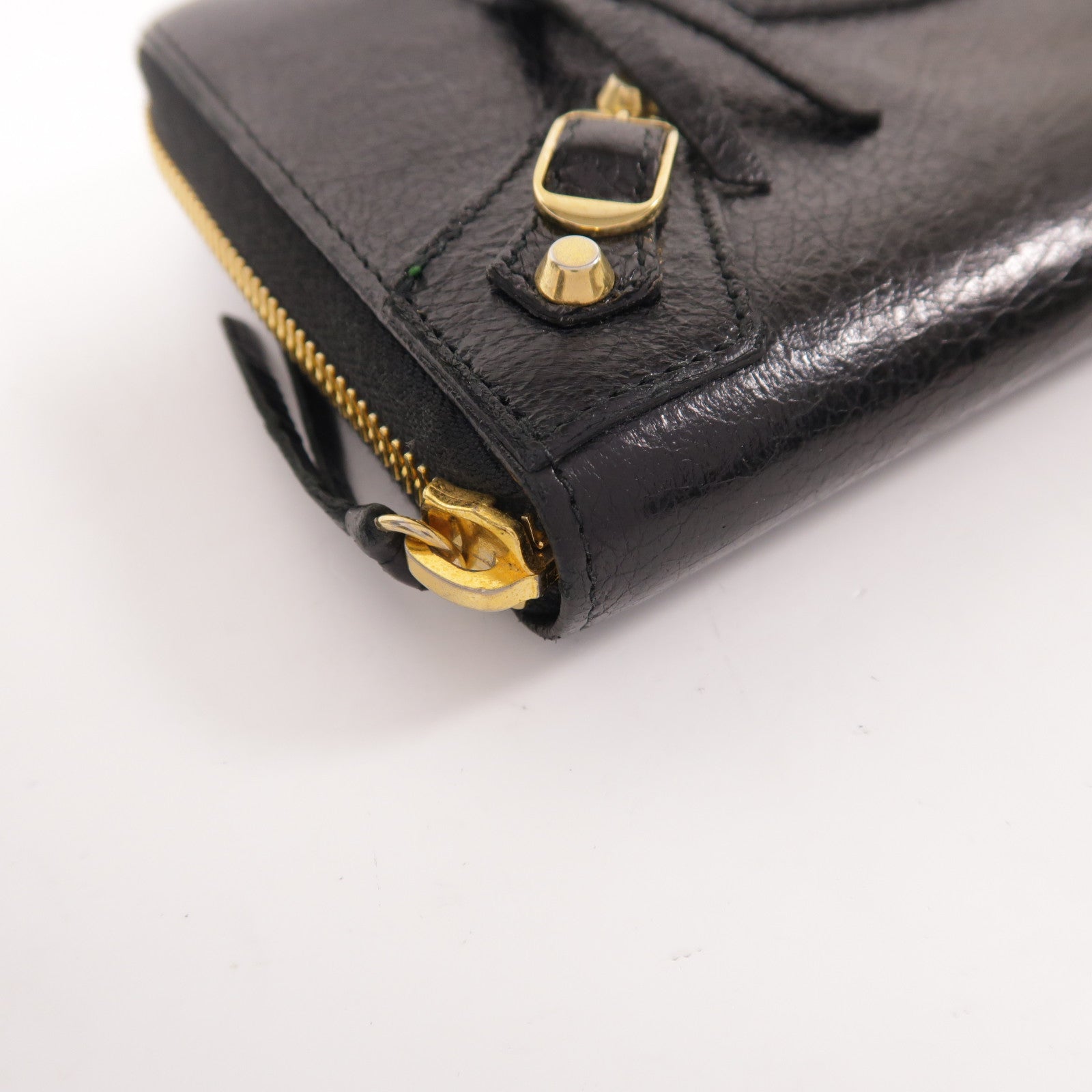 BALENCIAGA 牛皮皮革Long Wallet金扣長錢包