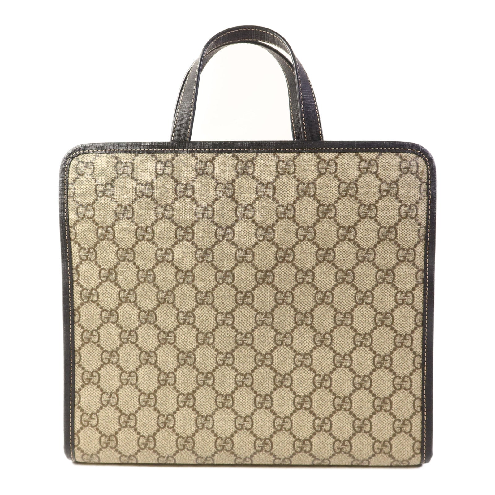 GUCCI 塗層帆布Ladybug Kids Tote Bag銀扣手挽肩背兩用袋