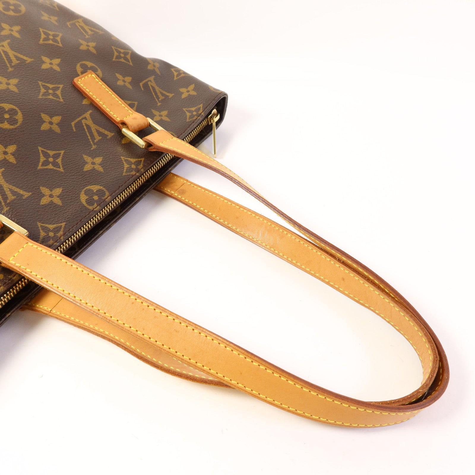 LOUIS VUITTON Monogram Cabas Piano金扣肩背袋
