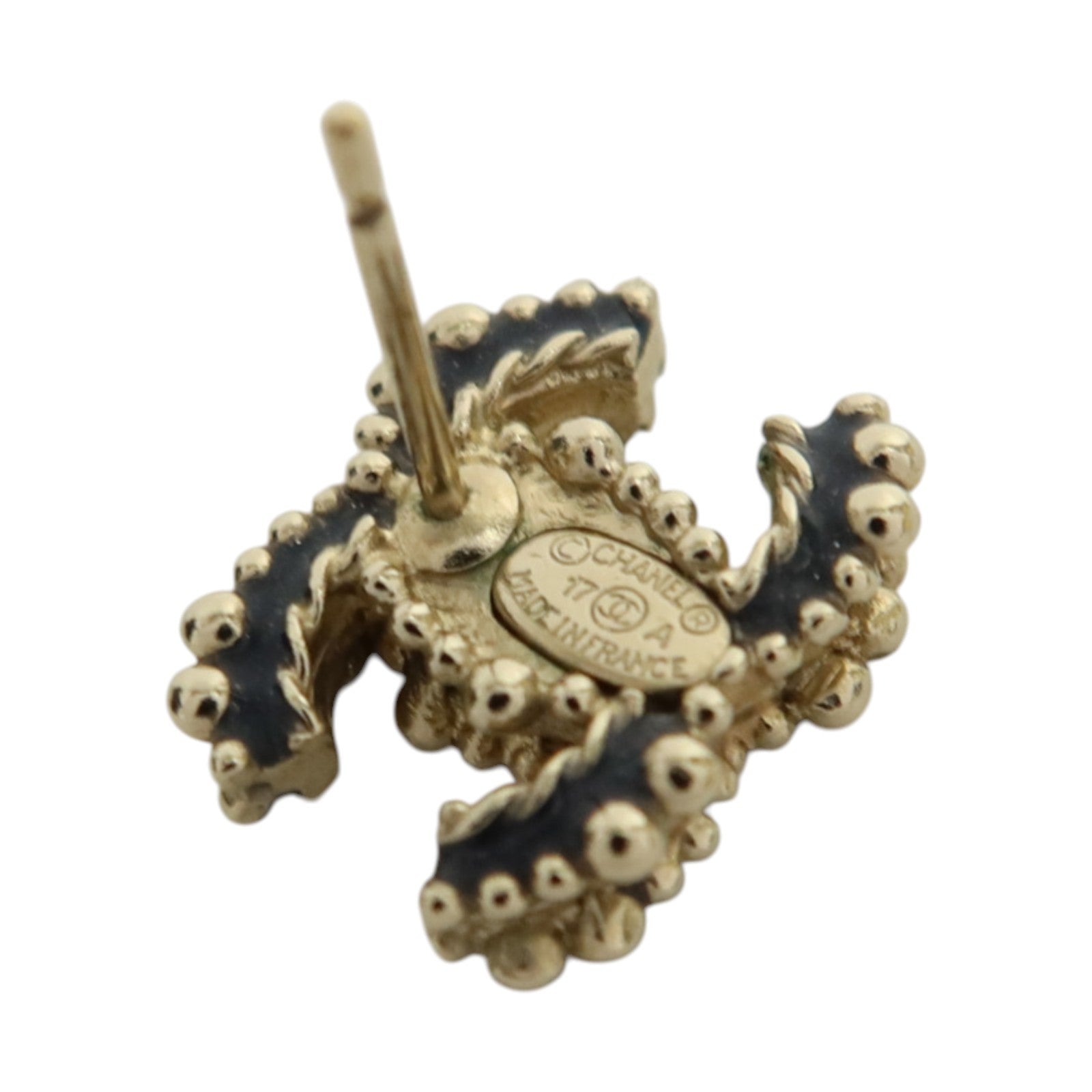 CHANEL 金屬CC Earrings耳環