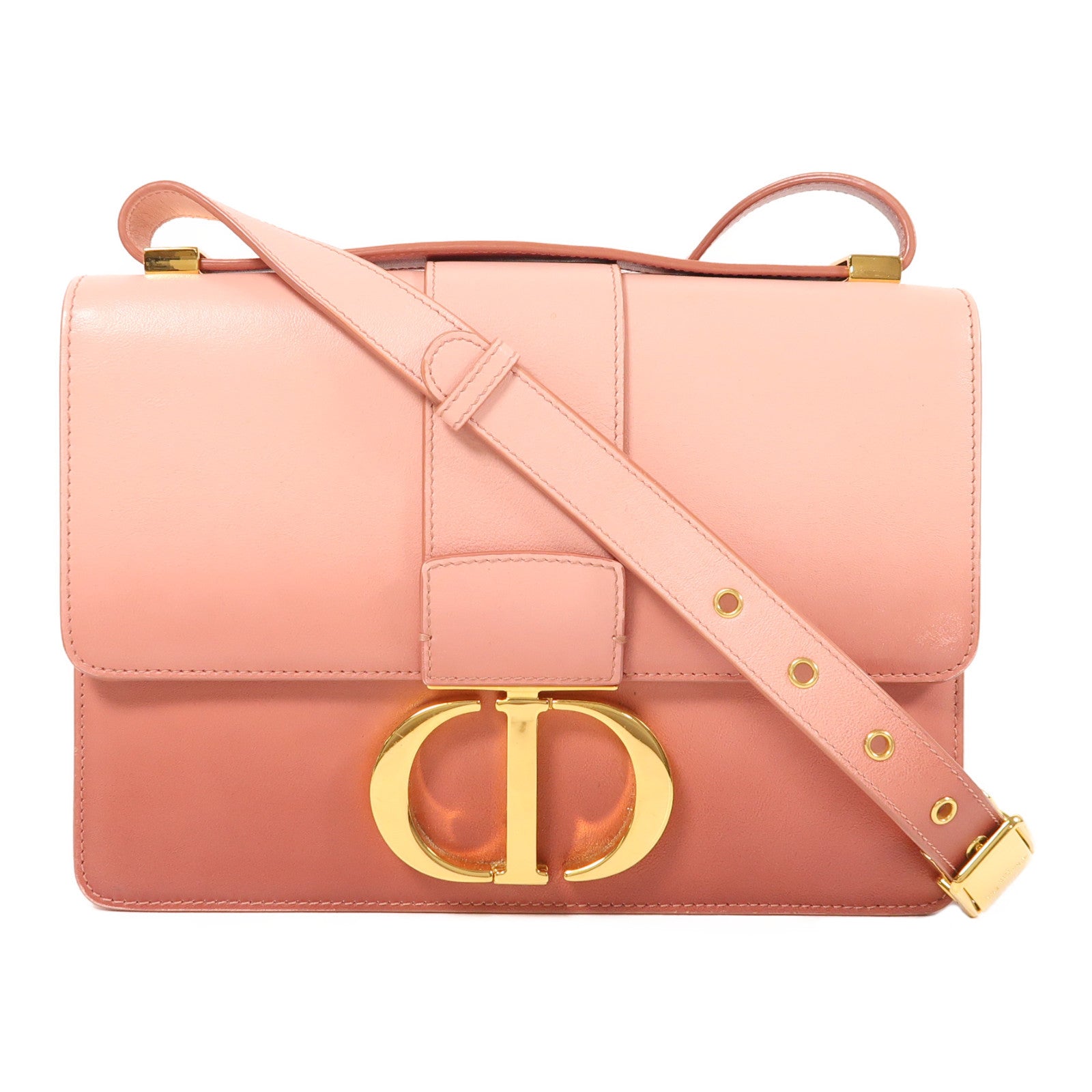 Dior 牛皮皮革Montaigne 30金扣肩背袋
