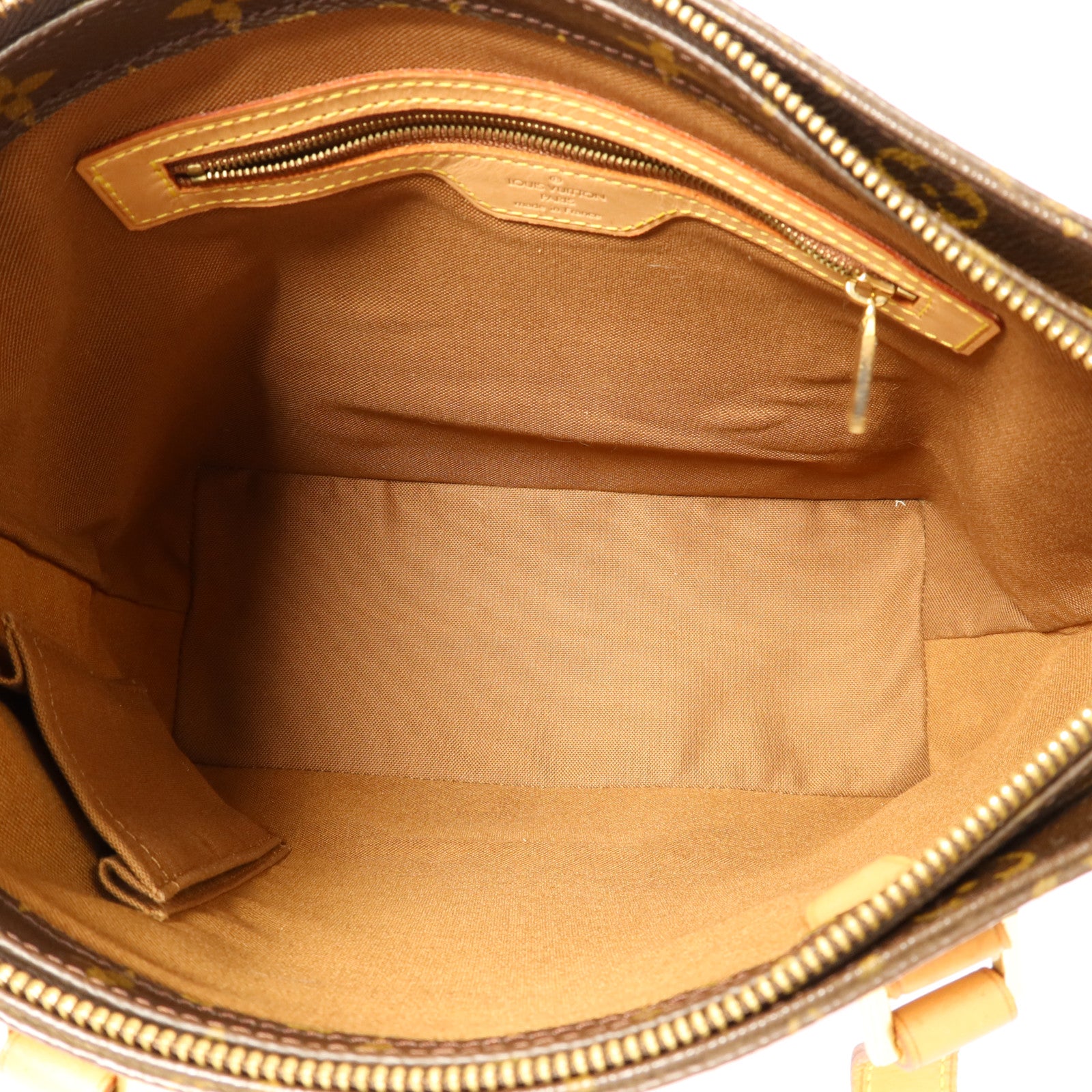 LOUIS VUITTON Monogram Cabas Piano金扣肩背袋