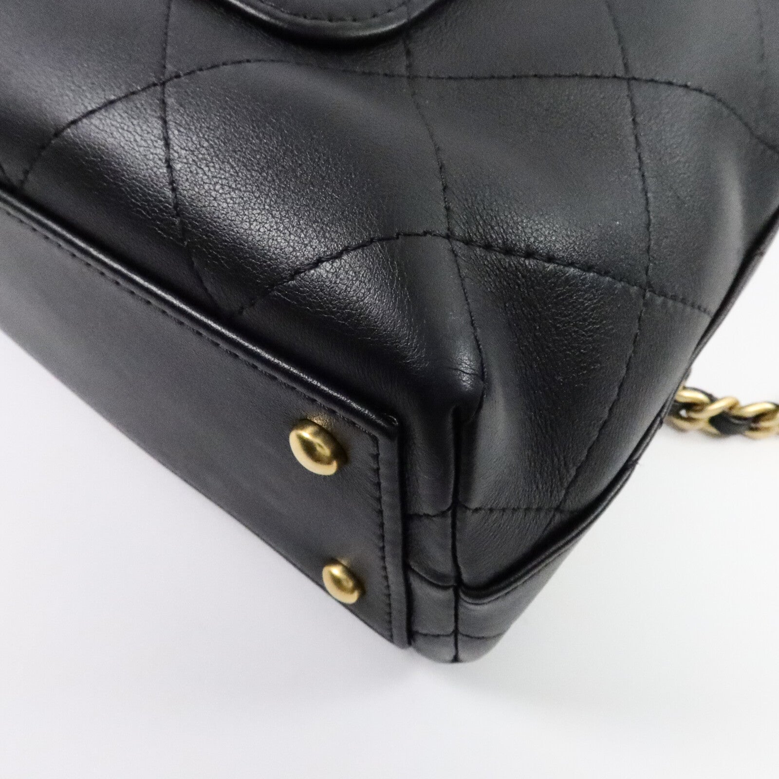 CHANEL 羊皮皮革Maxi Flap Bag手挽肩背兩用袋