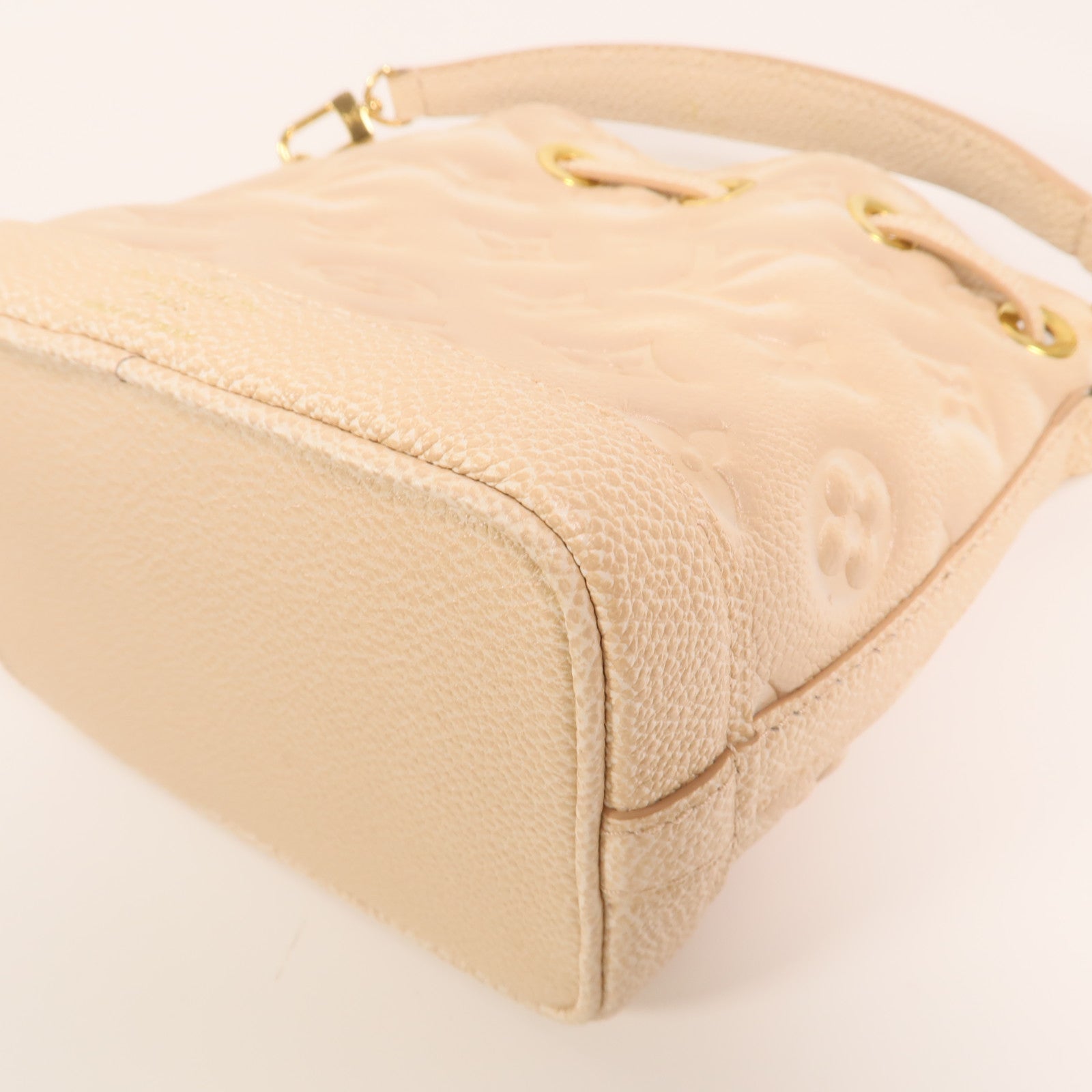 LOUIS VUITTON Monogram Empreinte Nano Noe金扣手挽肩背兩用袋