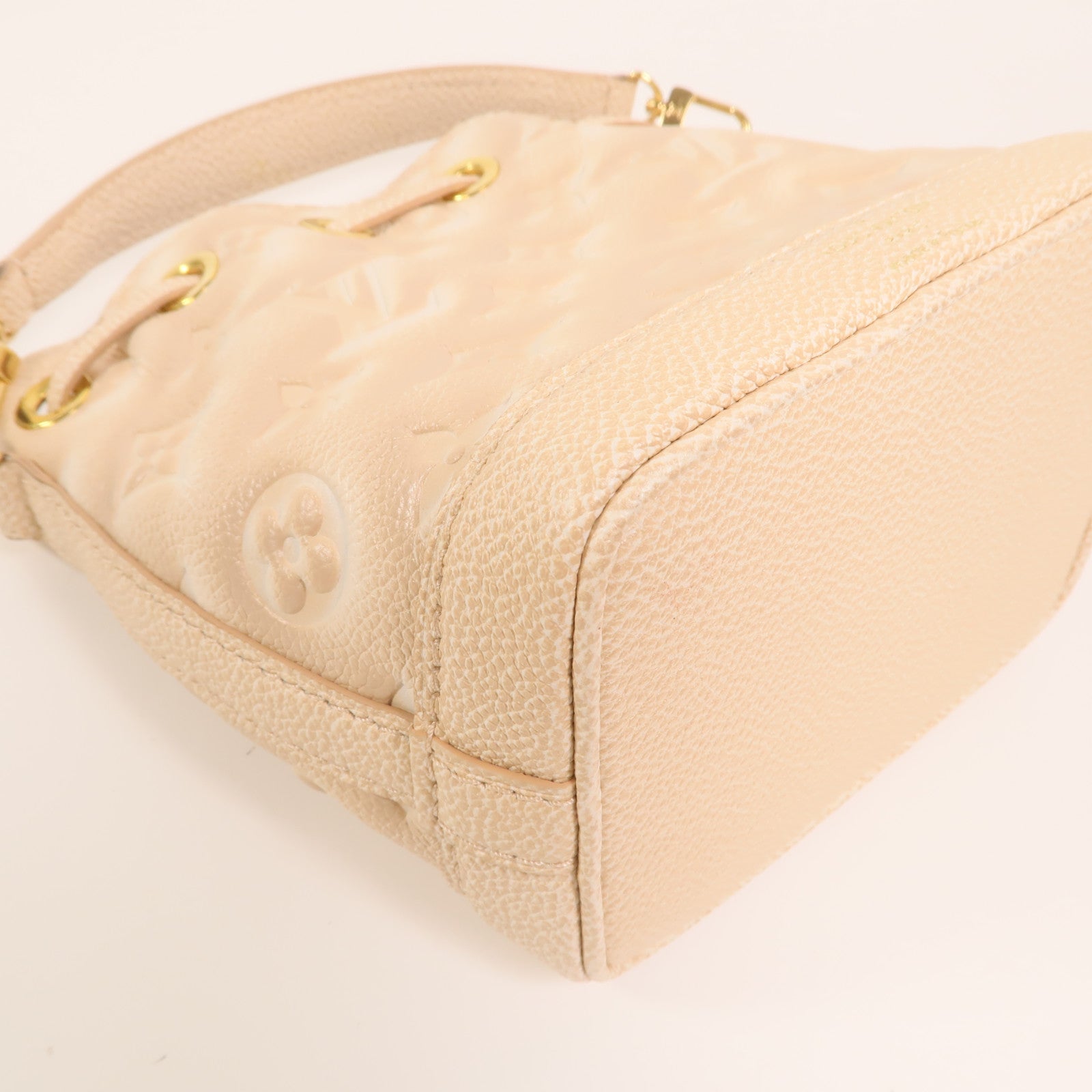 LOUIS VUITTON Monogram Empreinte Nano Noe金扣手挽肩背兩用袋