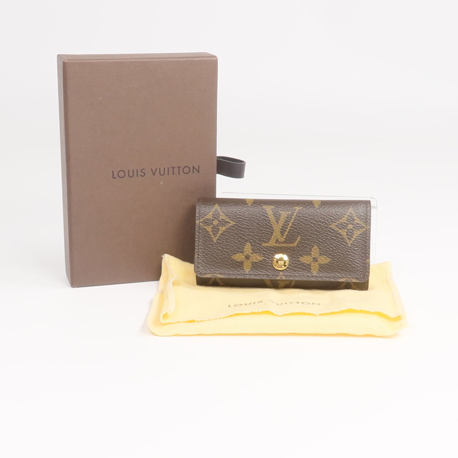 LOUIS VUITTON Monogram Key Holder金扣鎖匙包