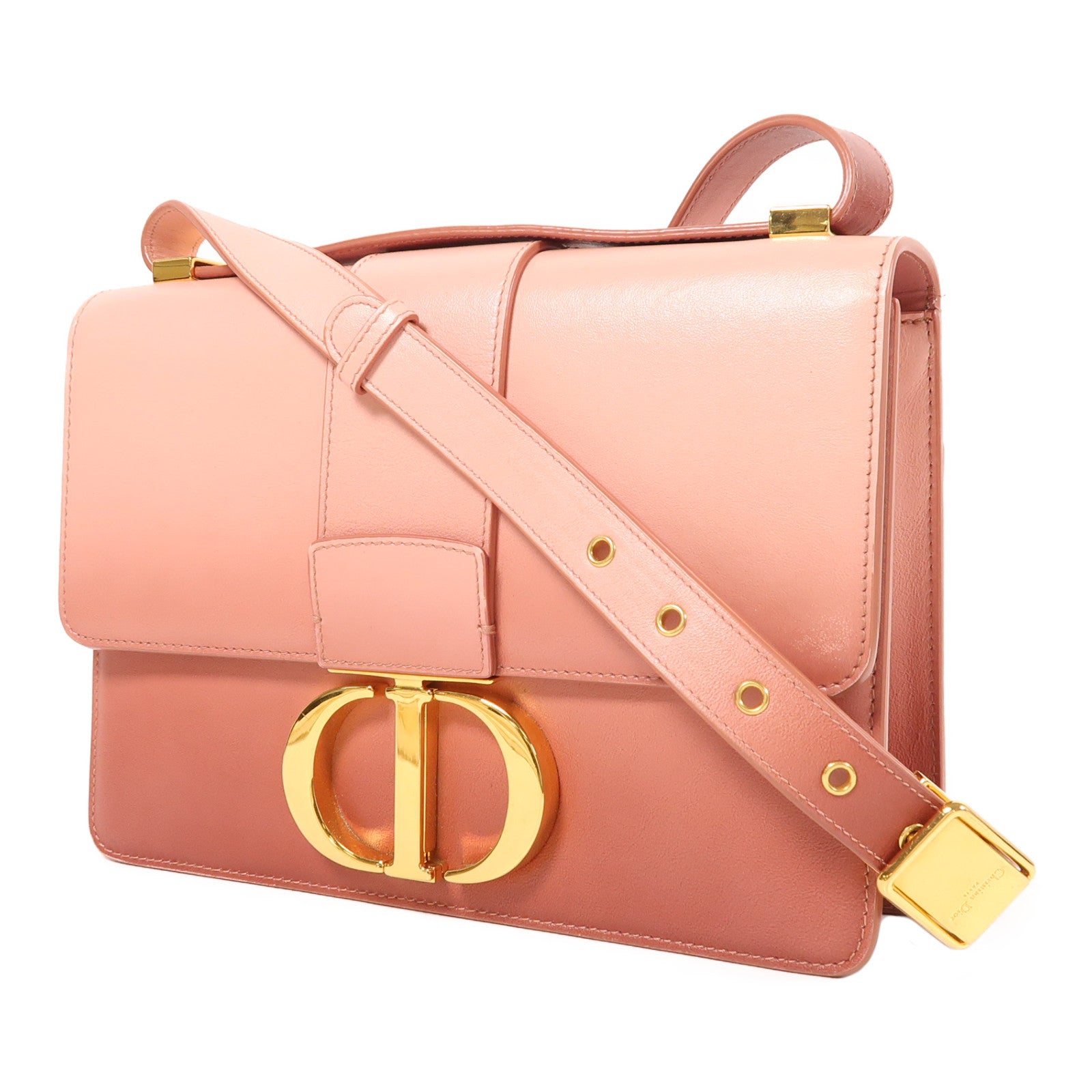 Dior 牛皮皮革Montaigne 30金扣肩背袋