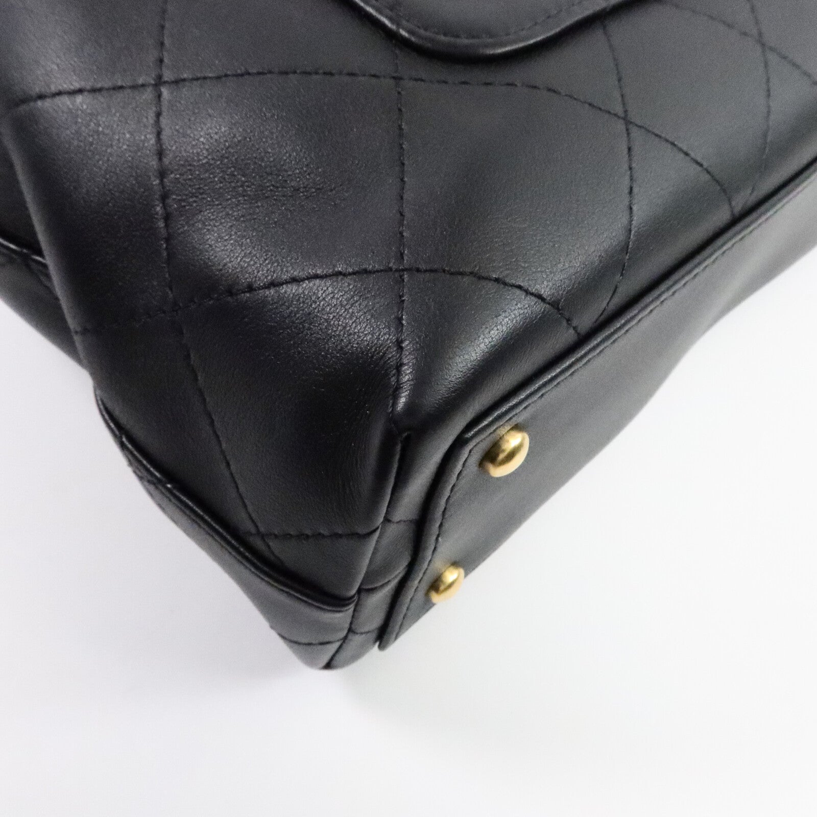 CHANEL 羊皮皮革Maxi Flap Bag手挽肩背兩用袋
