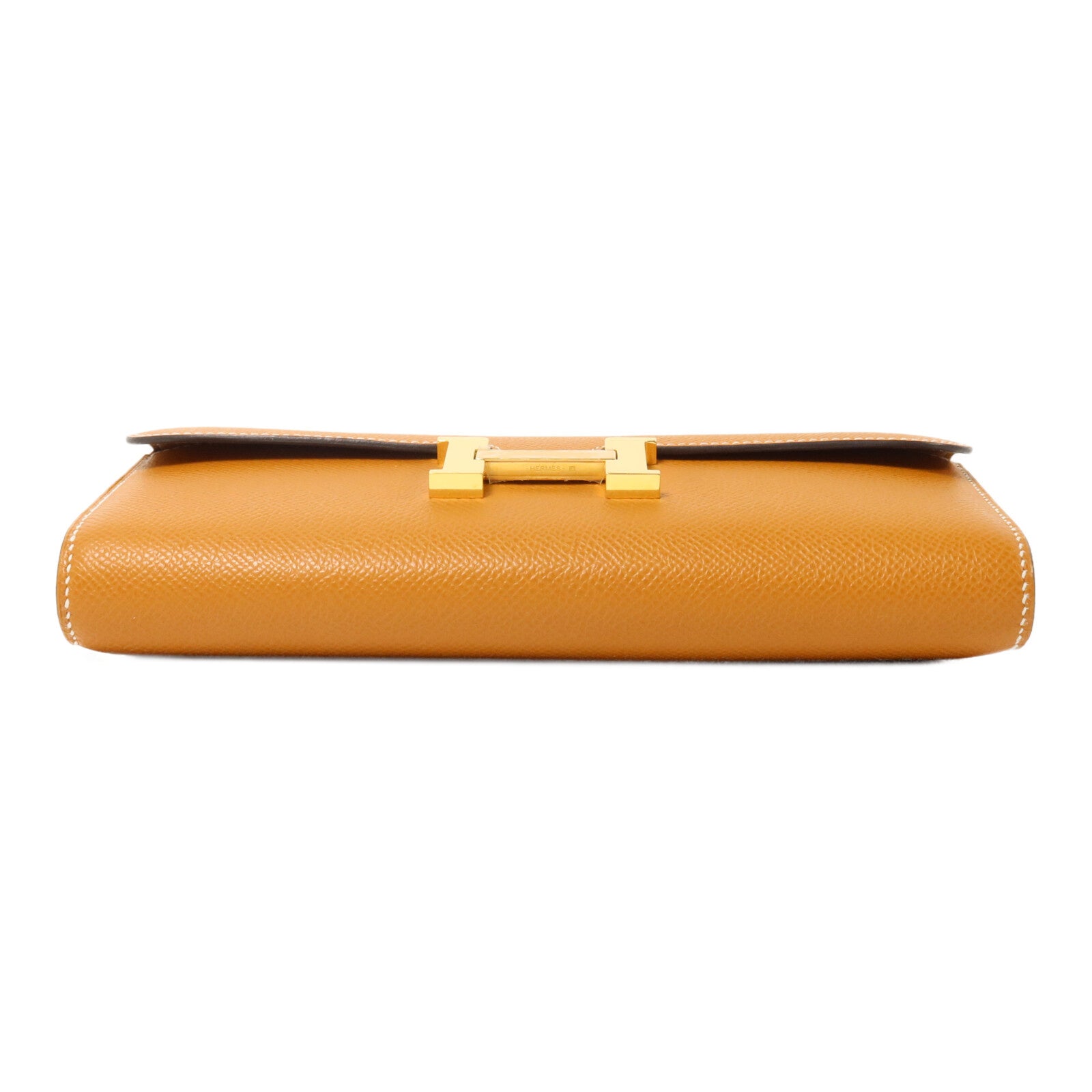 HERMES Epsom皮革Constance To Go肩背袋Gold