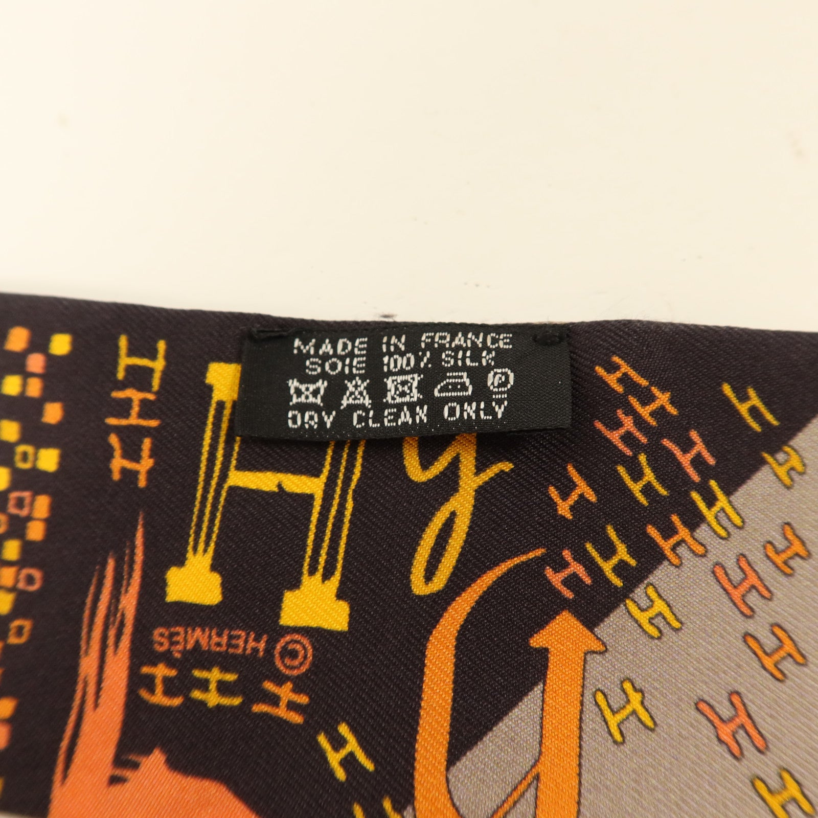 HERMES 絲質Twilly絲巾