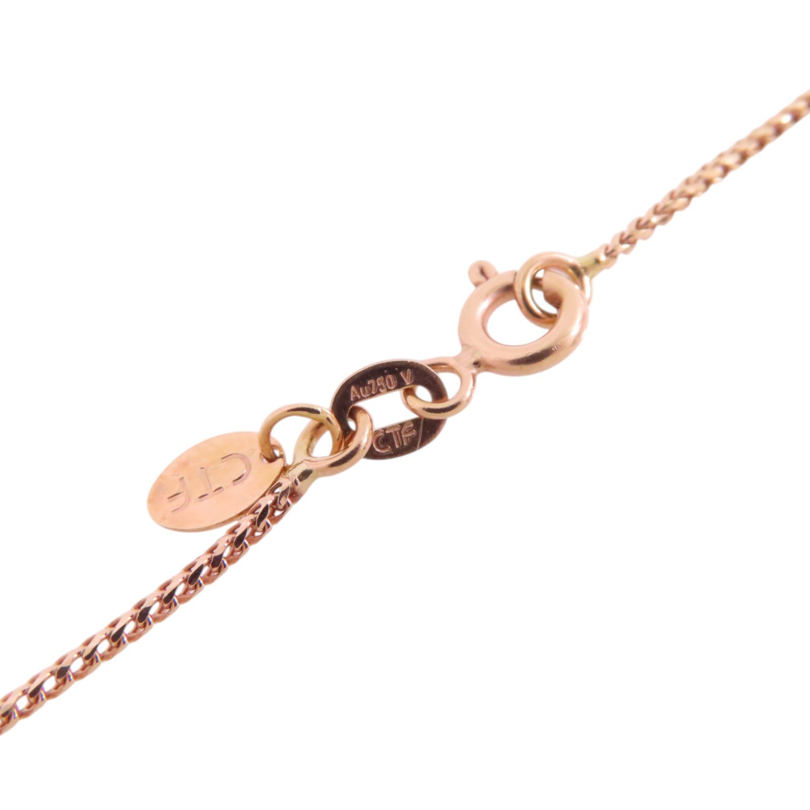 JEWELRY 【激減優惠】18K玫瑰金/鑽石Diamond Necklace項鏈