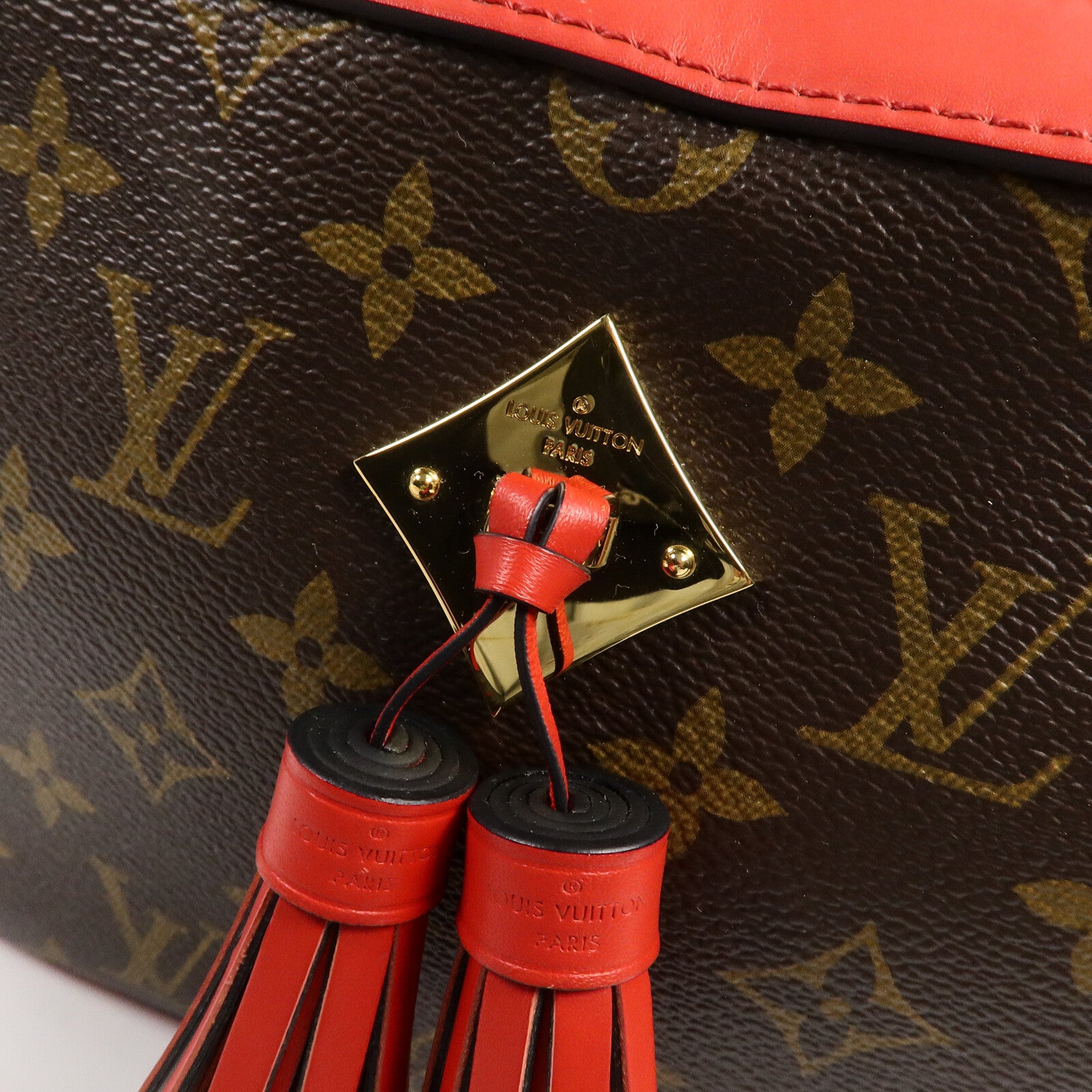 LOUIS VUITTON Monogram Saintonge手挽肩背兩用袋