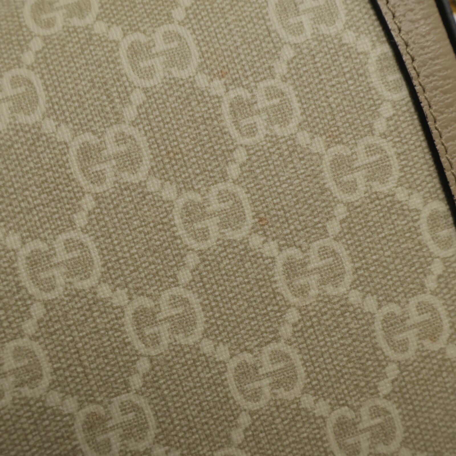GUCCI 塗層帆布Horsebit 1955 Small Shoulder Bag肩背袋