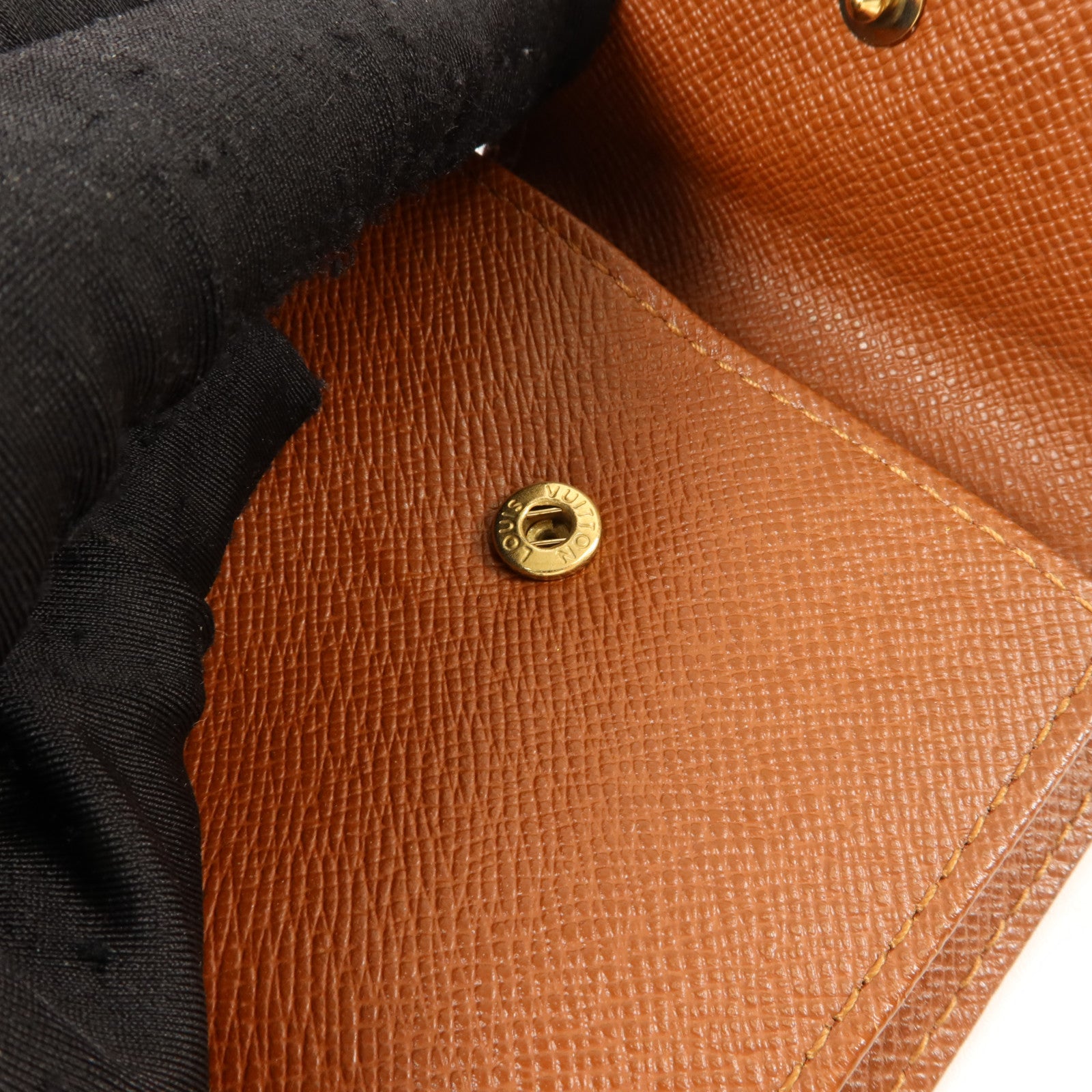 LOUIS VUITTON Monogram Marco Wallet金扣錢包