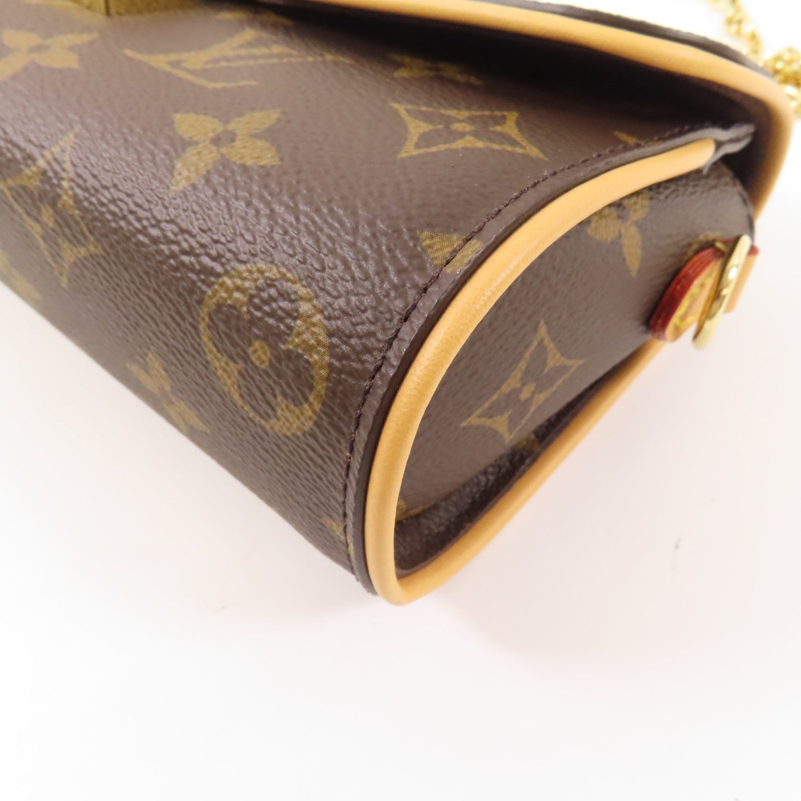 LOUIS VUITTON Monogram Pochette Camille金扣手挽肩背兩用袋