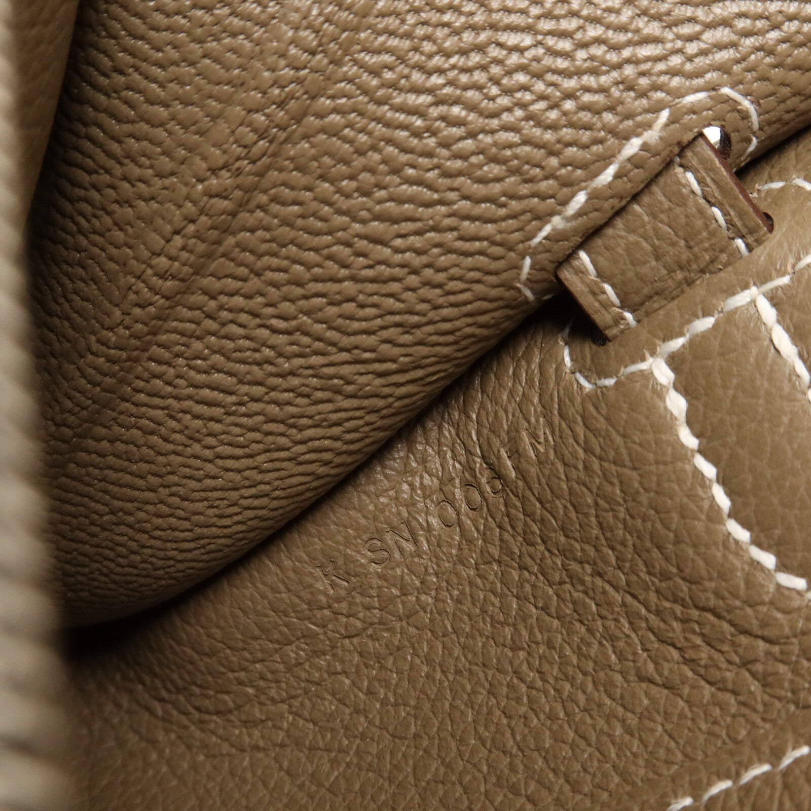 HERMES Evercolor皮革Kelly To Go肩背袋Etoupe