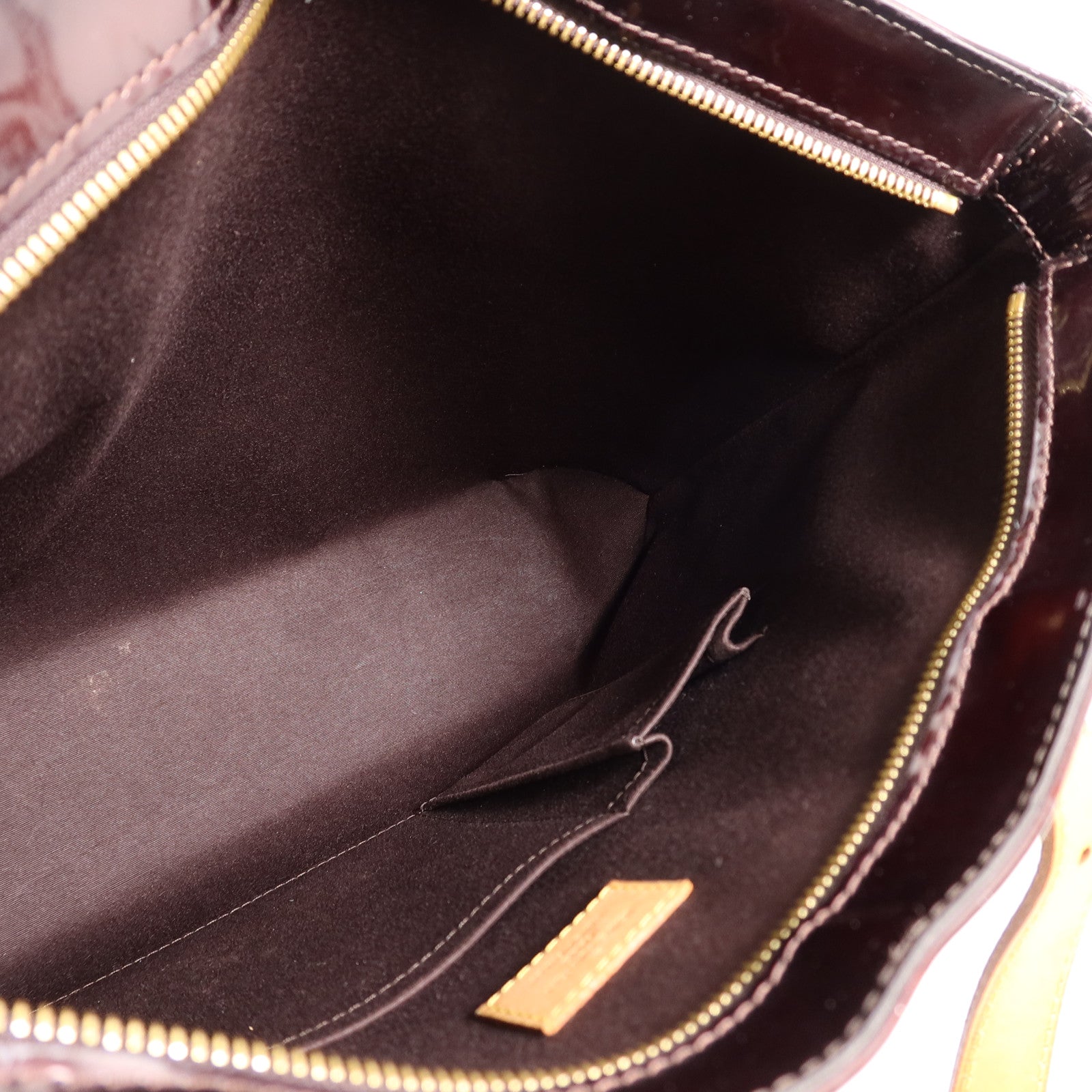 LOUIS VUITTON Monogram Vernis Brentwood手挽袋