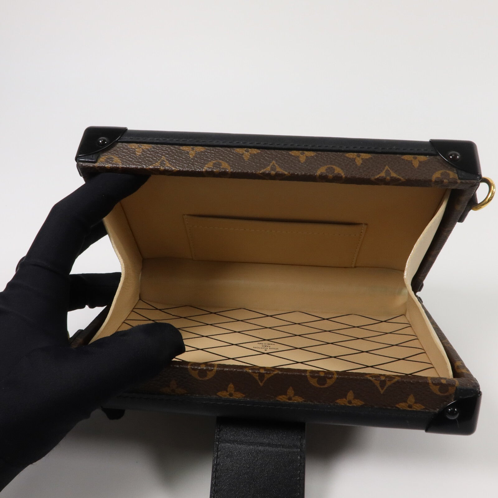 LOUIS VUITTON Monogram Petite Malle肩背袋