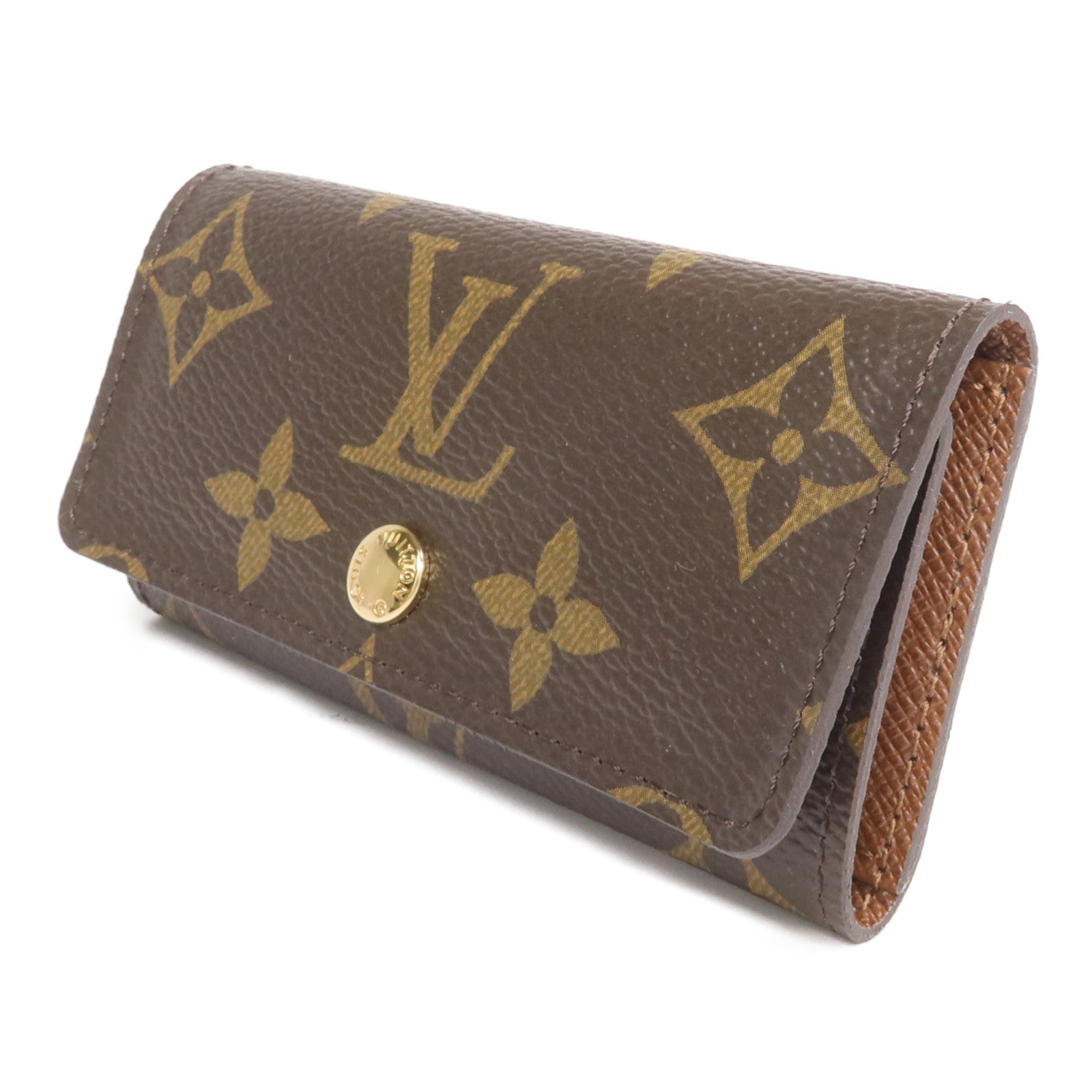 LOUIS VUITTON Monogram Key Holder金扣鎖匙包