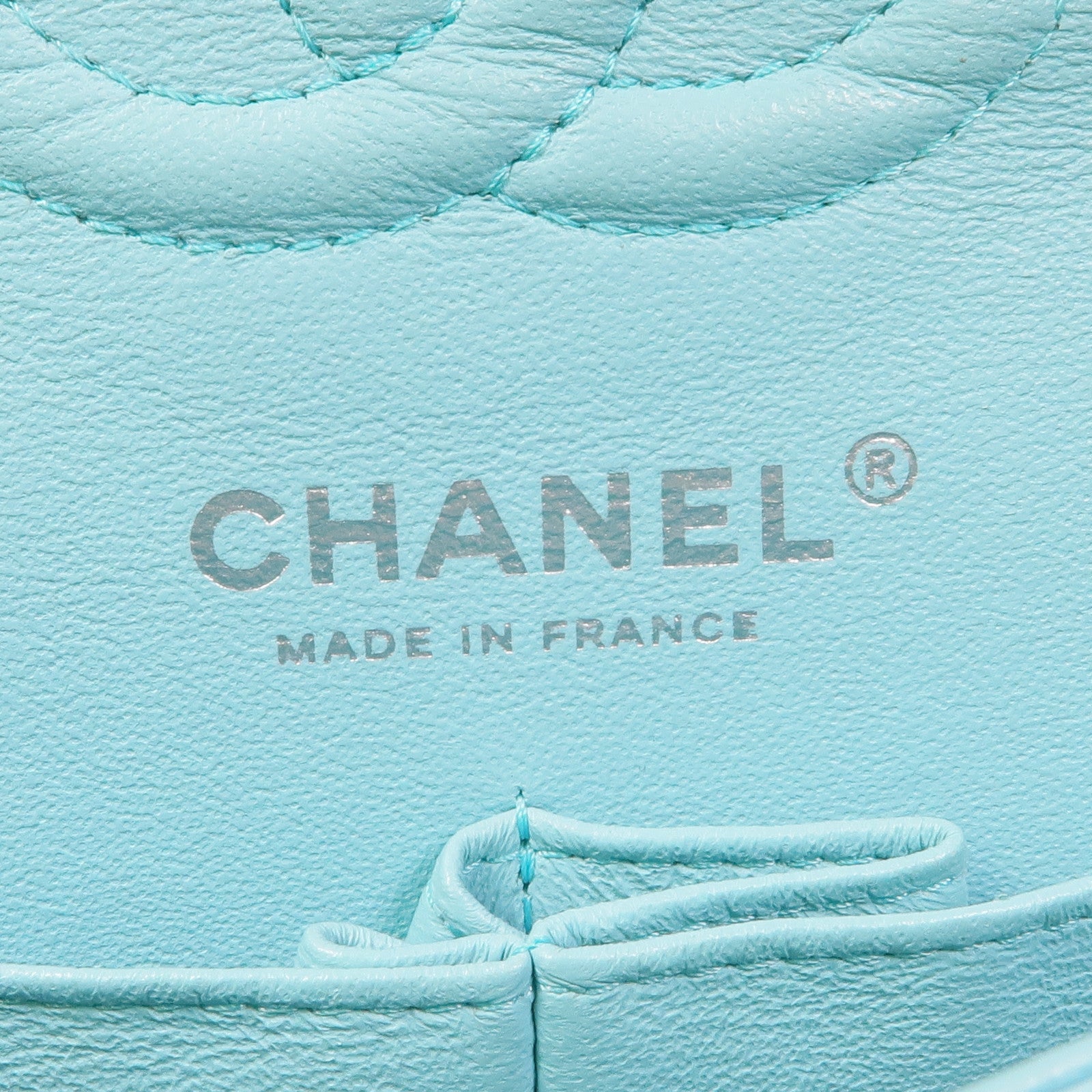 CHANEL 羊皮皮革Classic 23銀扣鏈帶肩背袋