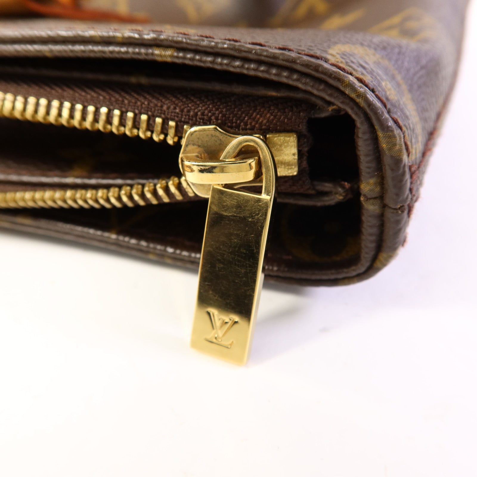 LOUIS VUITTON Monogram Cabas Piano金扣肩背袋