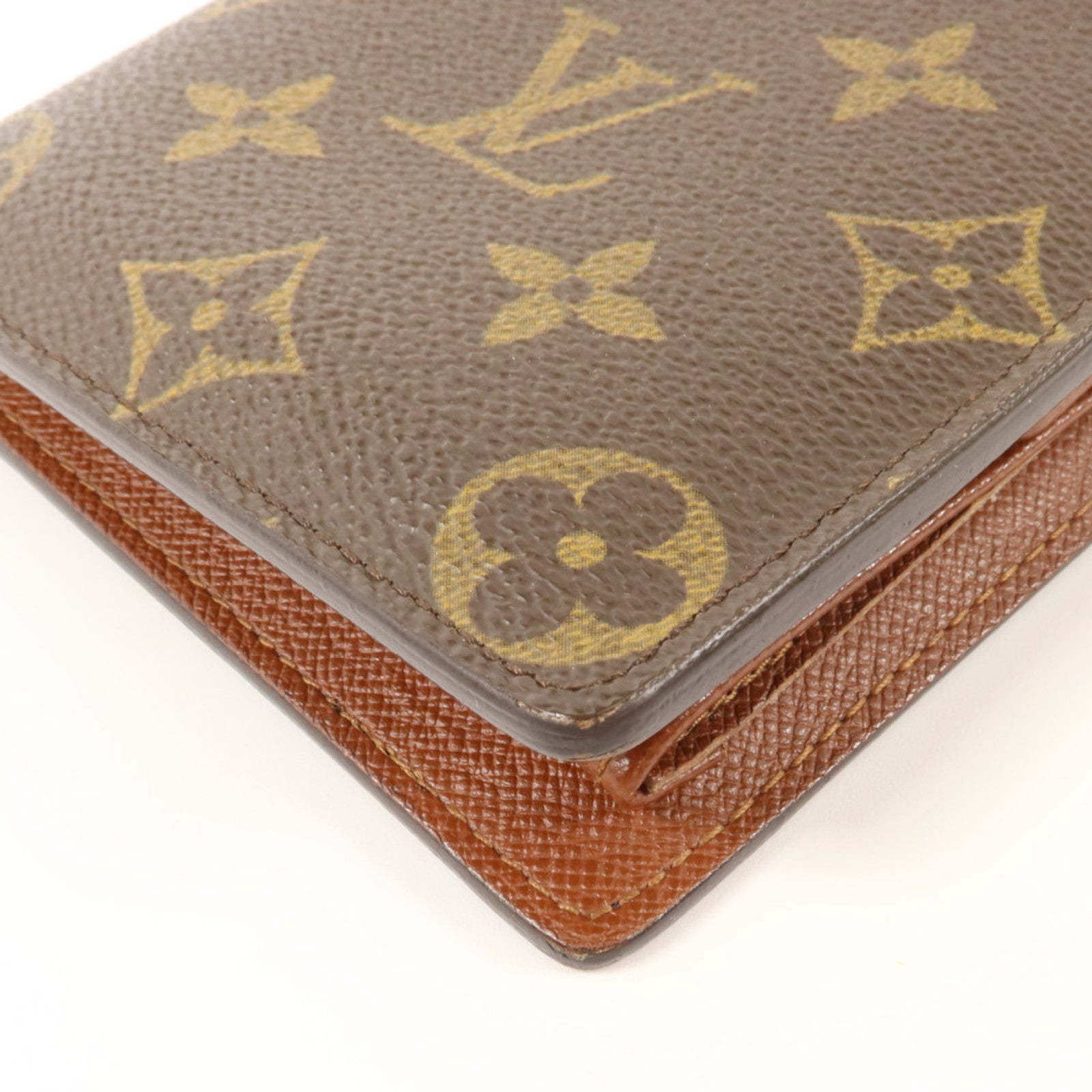 LOUIS VUITTON Monogram Marco Wallet金扣錢包