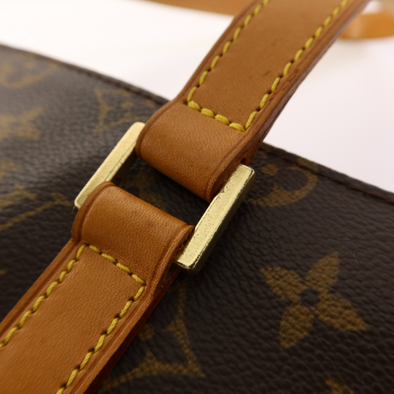 LOUIS VUITTON Monogram Cabas Piano金扣肩背袋