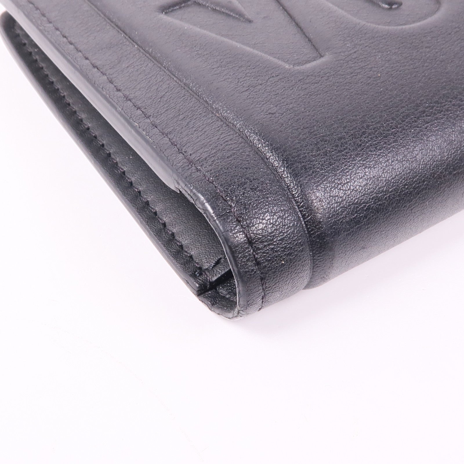 LOUIS VUITTON 牛皮皮革Portefeuille Brazza長錢包