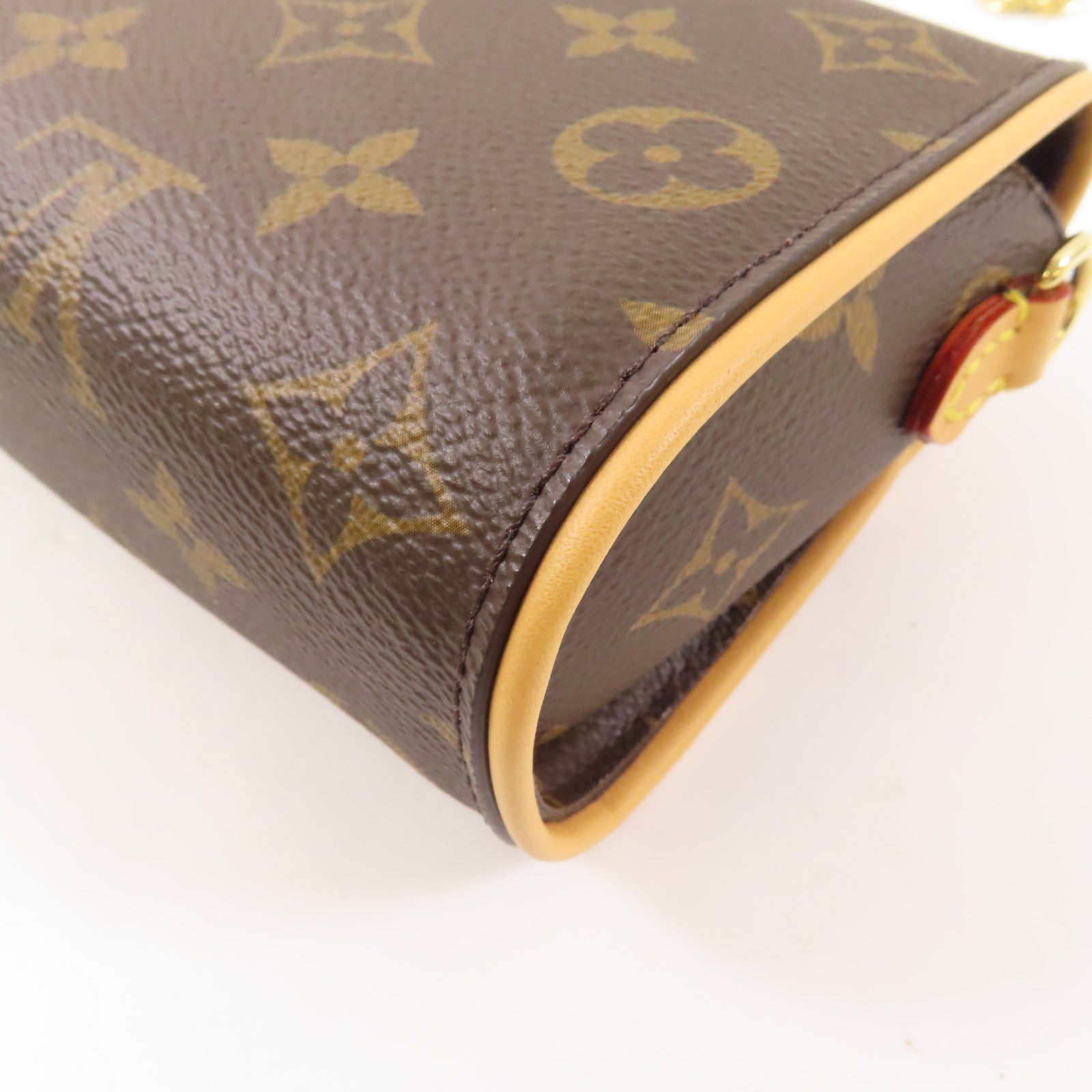 LOUIS VUITTON Monogram Pochette Camille金扣手挽肩背兩用袋