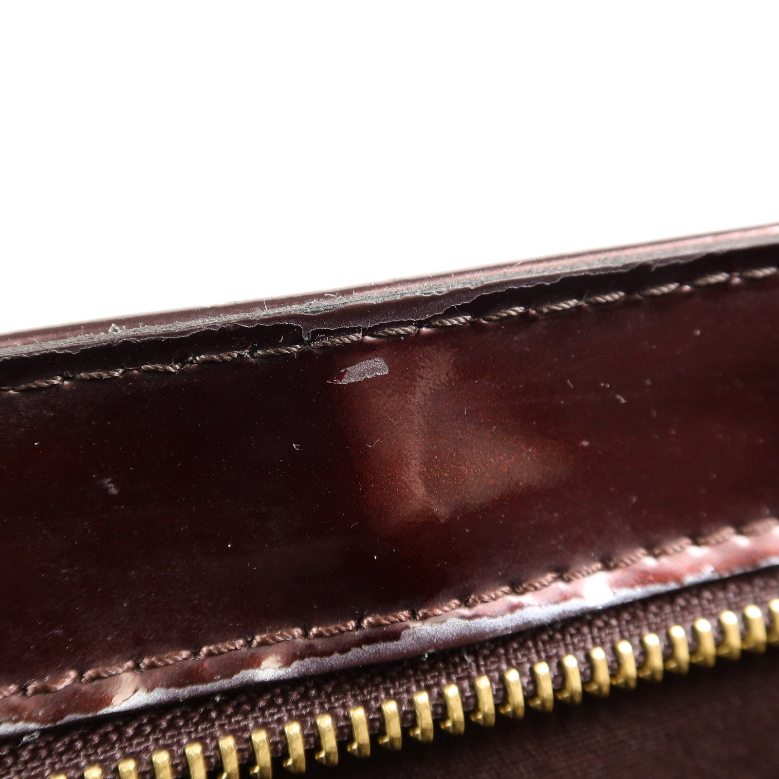 LOUIS VUITTON Monogram Vernis Brentwood手挽袋