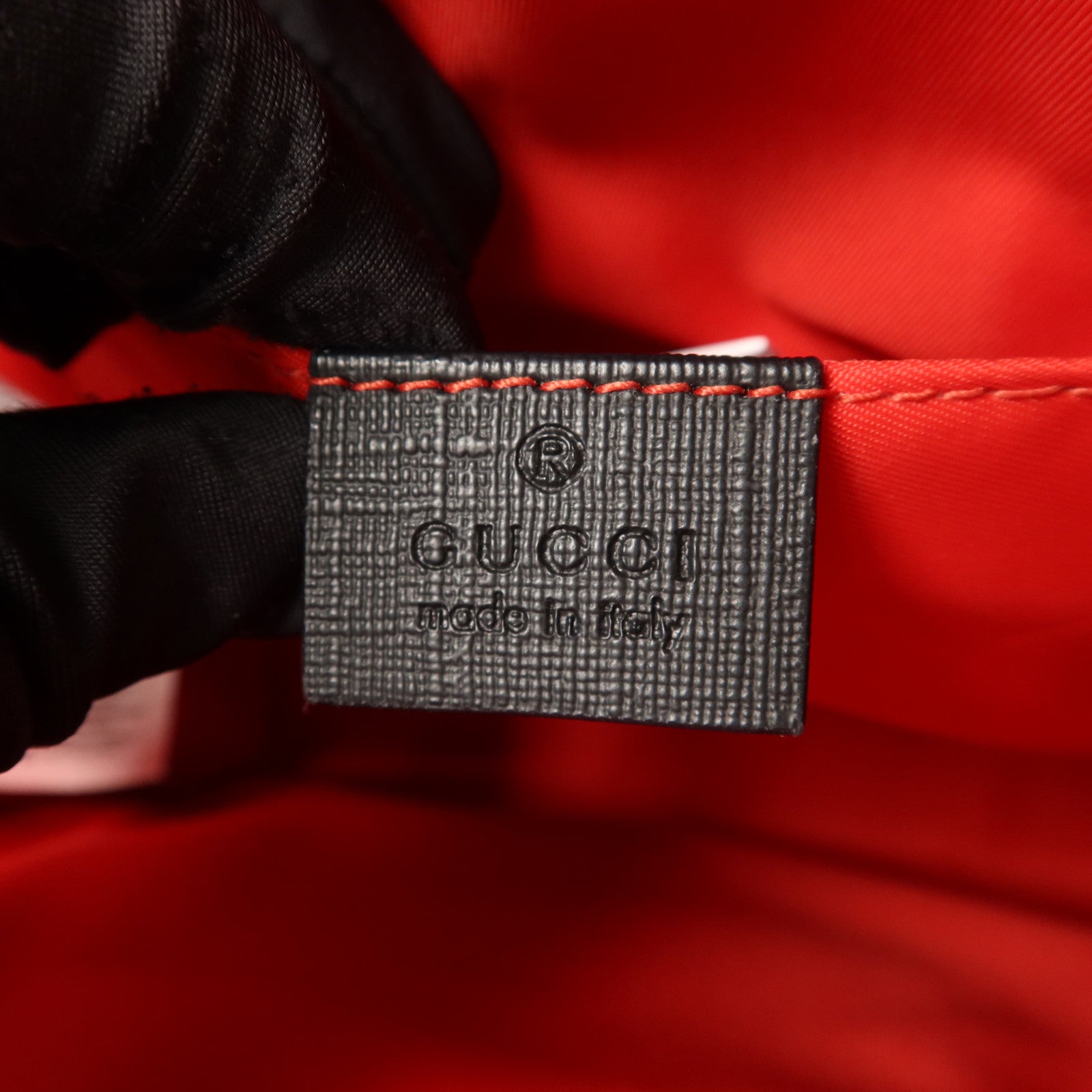 GUCCI 塗層帆布Ladybug Kids Tote Bag銀扣手挽肩背兩用袋