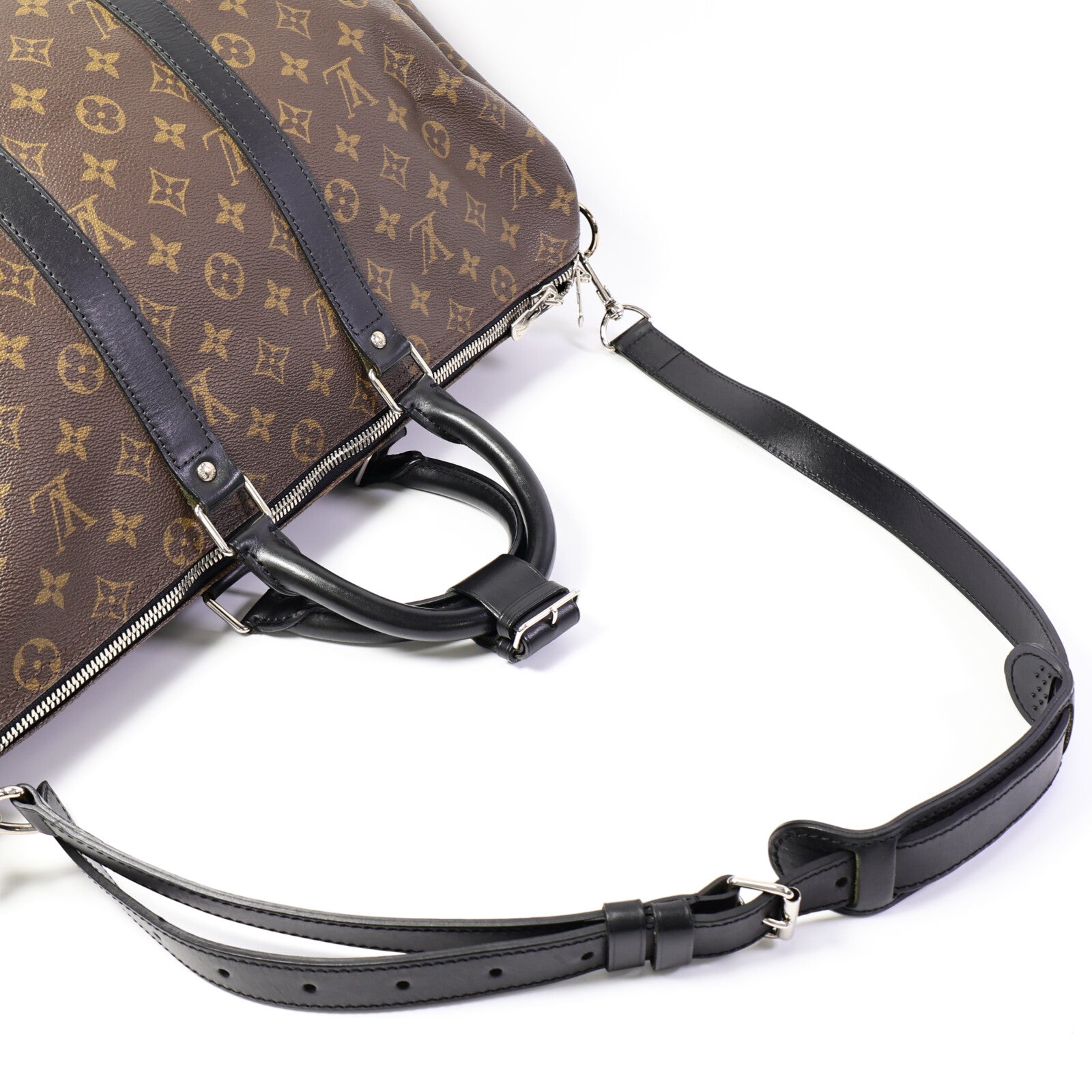 LOUIS VUITTON Monogram Keepall 45 Bandouliere手挽肩背兩用袋