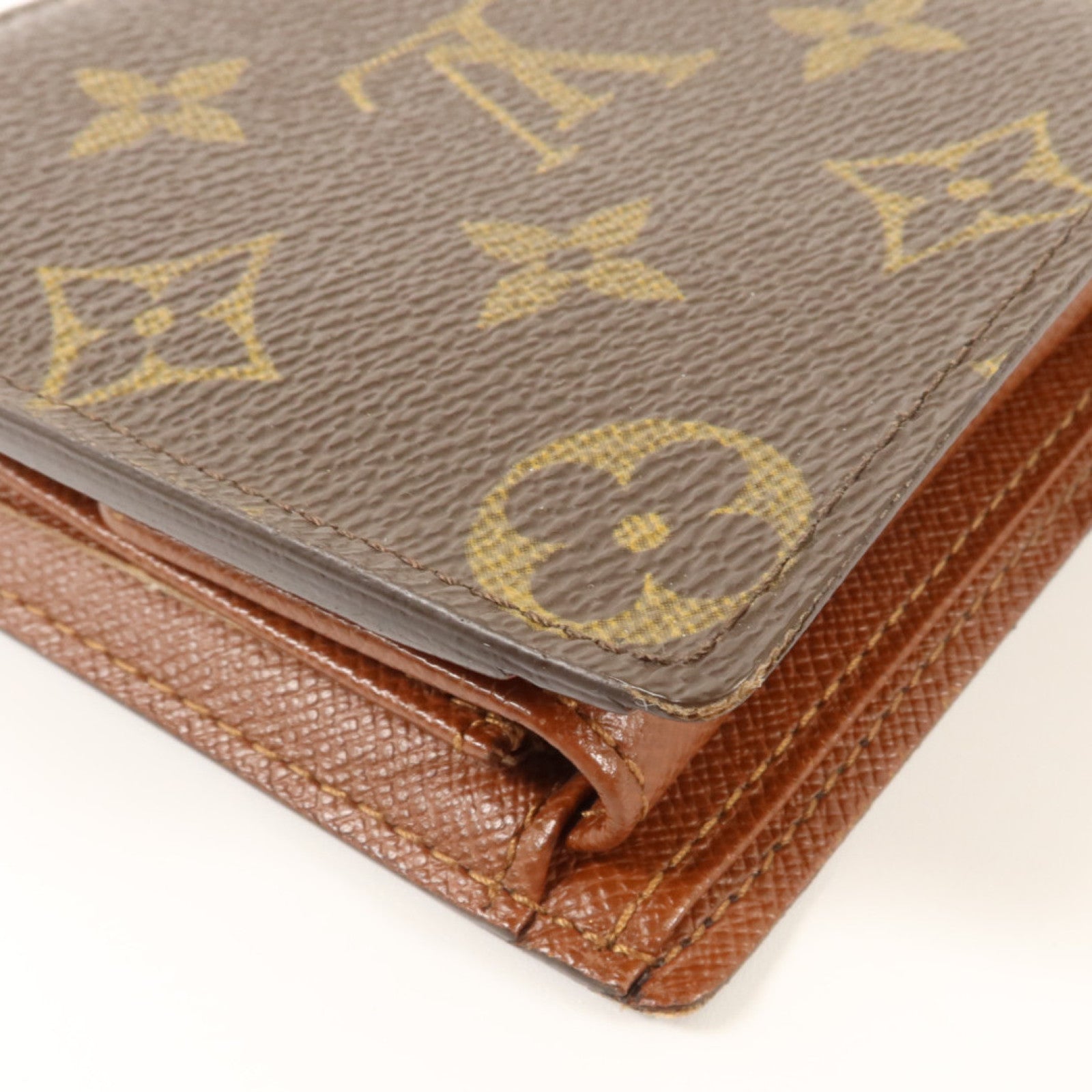 LOUIS VUITTON Monogram Marco Wallet金扣錢包