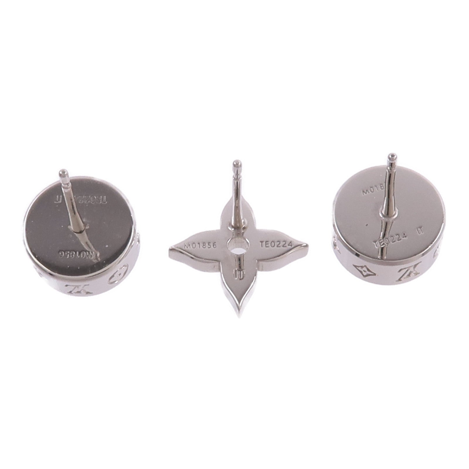 LOUIS VUITTON 金屬Pearls Fusion Set of 3 Earrings耳環
