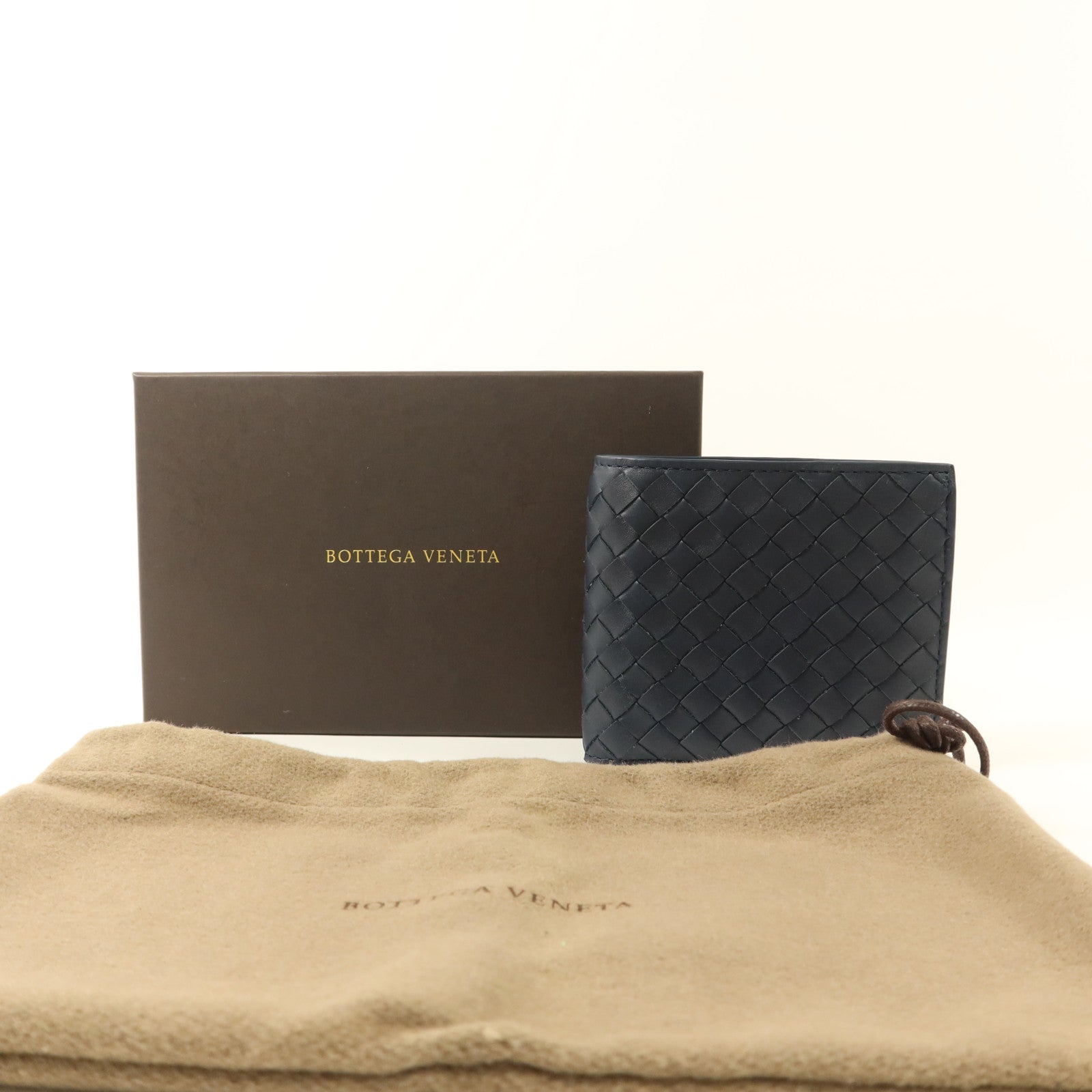 BOTTEGA VENETA 牛皮皮革Bifold Wallet錢包